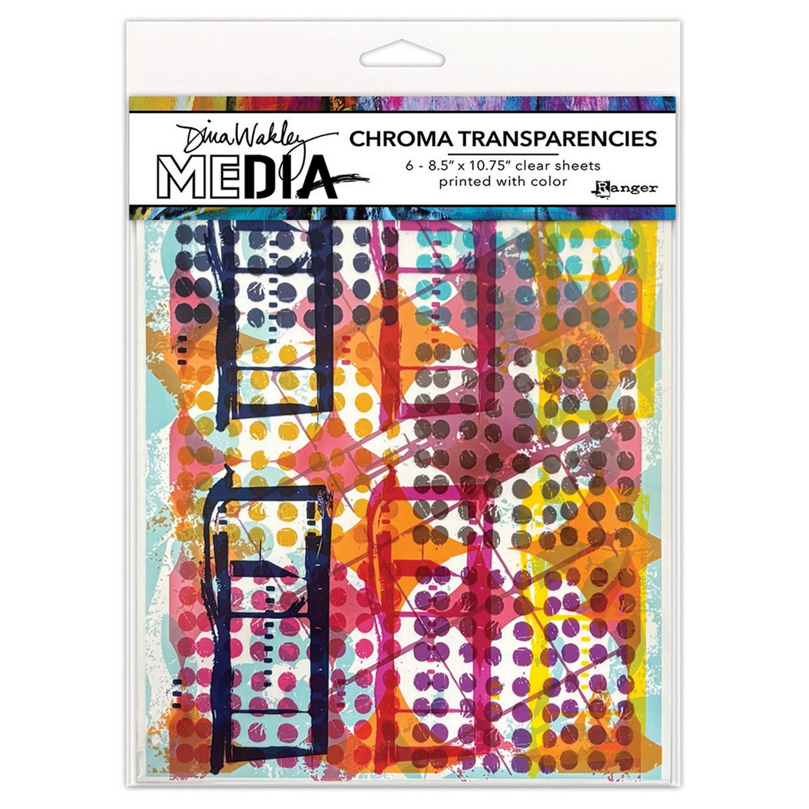 Ranger • Dina Wakley MEdia Chroma Transparencies Grunge Specimens