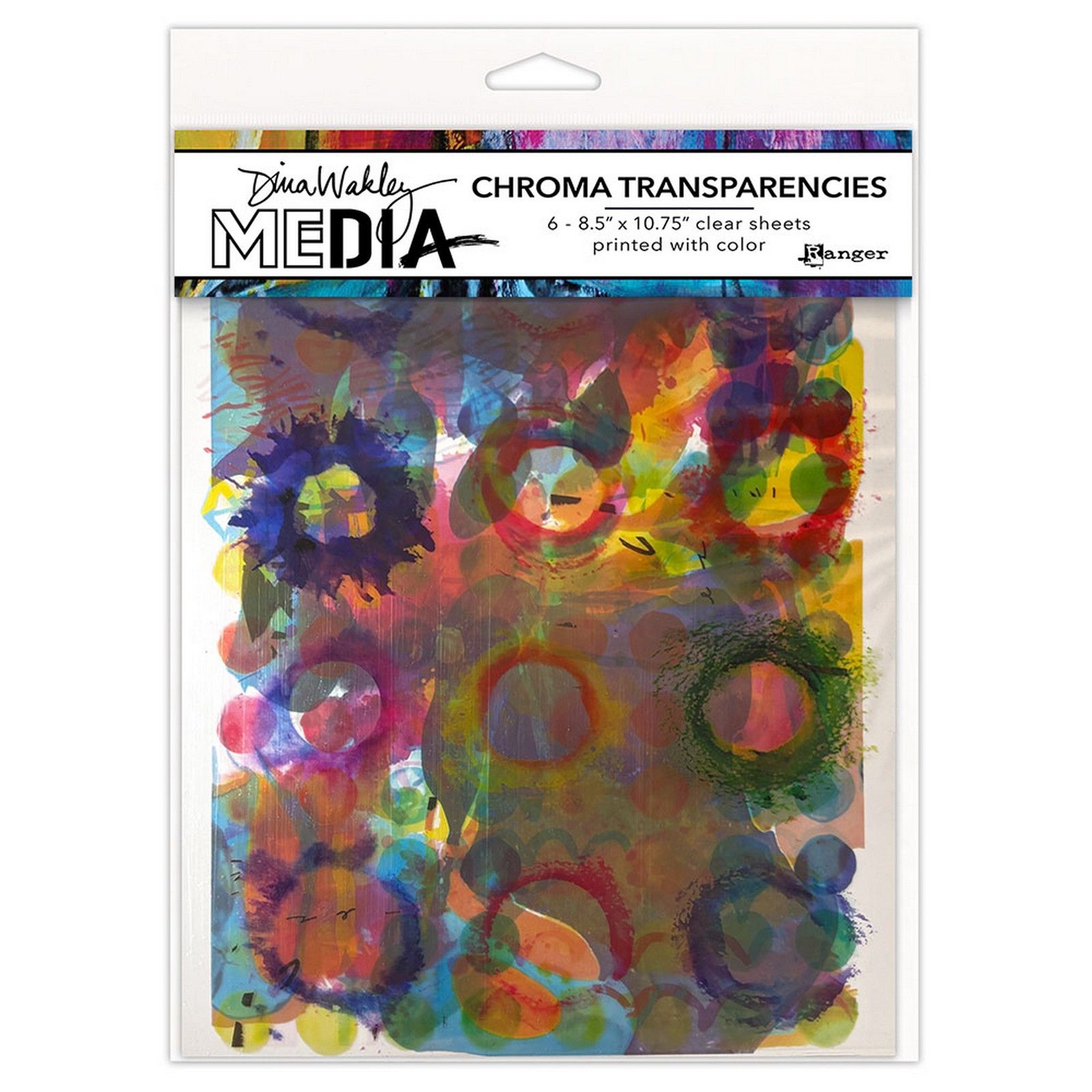 Ranger • Dina Wakley MEdia Chroma Transparencies-Painted Elements