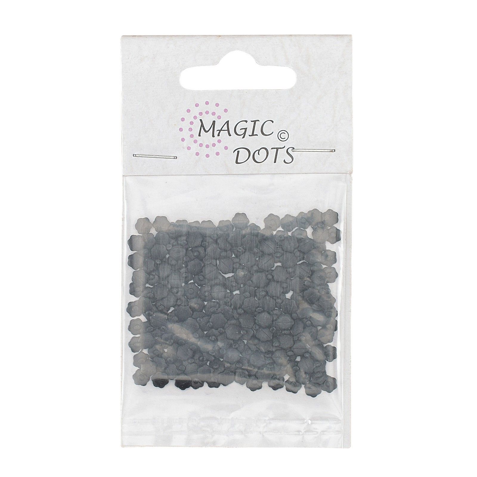 Magic Dots • Dots Flower Noir