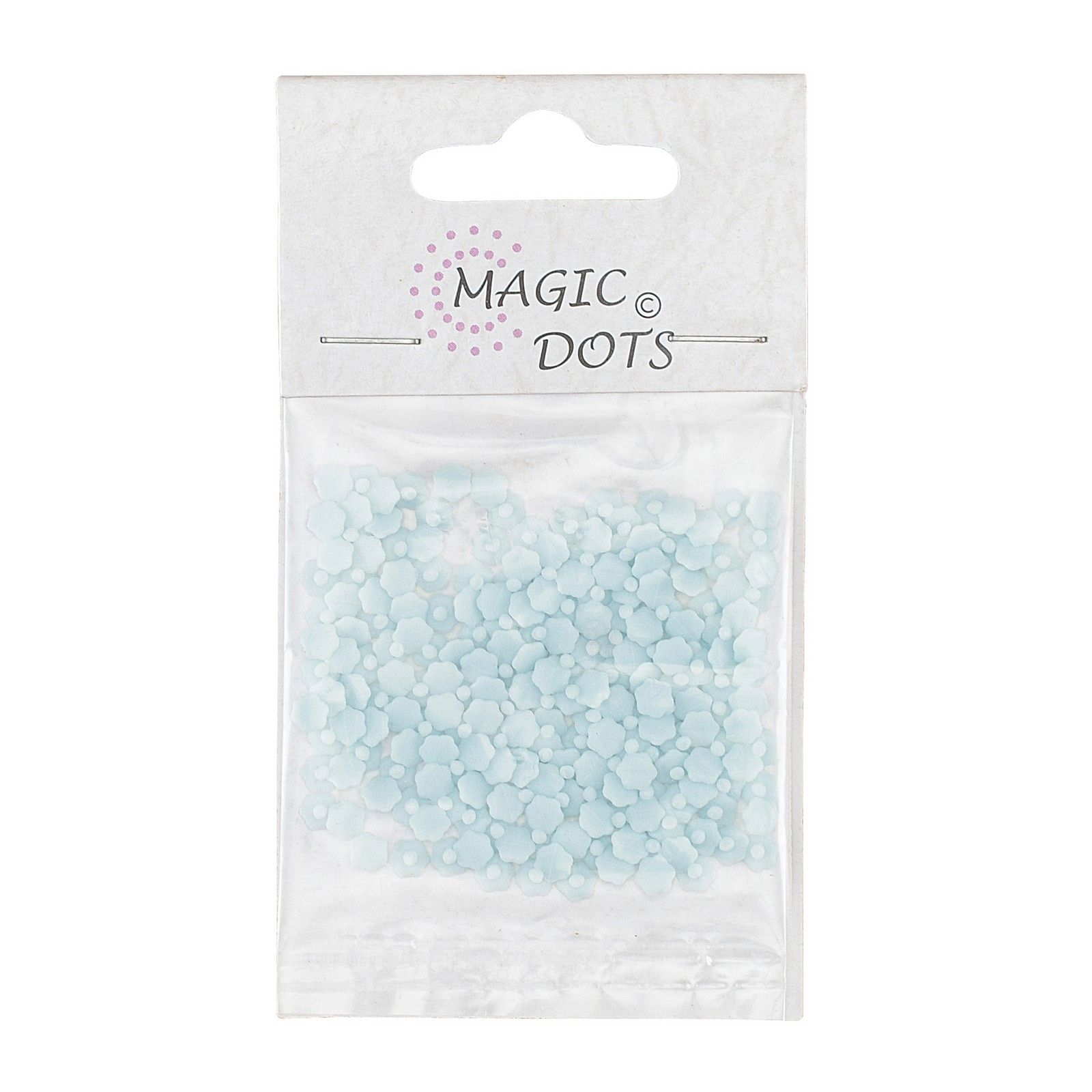 Magic Dots • Dots Flower Hellblau