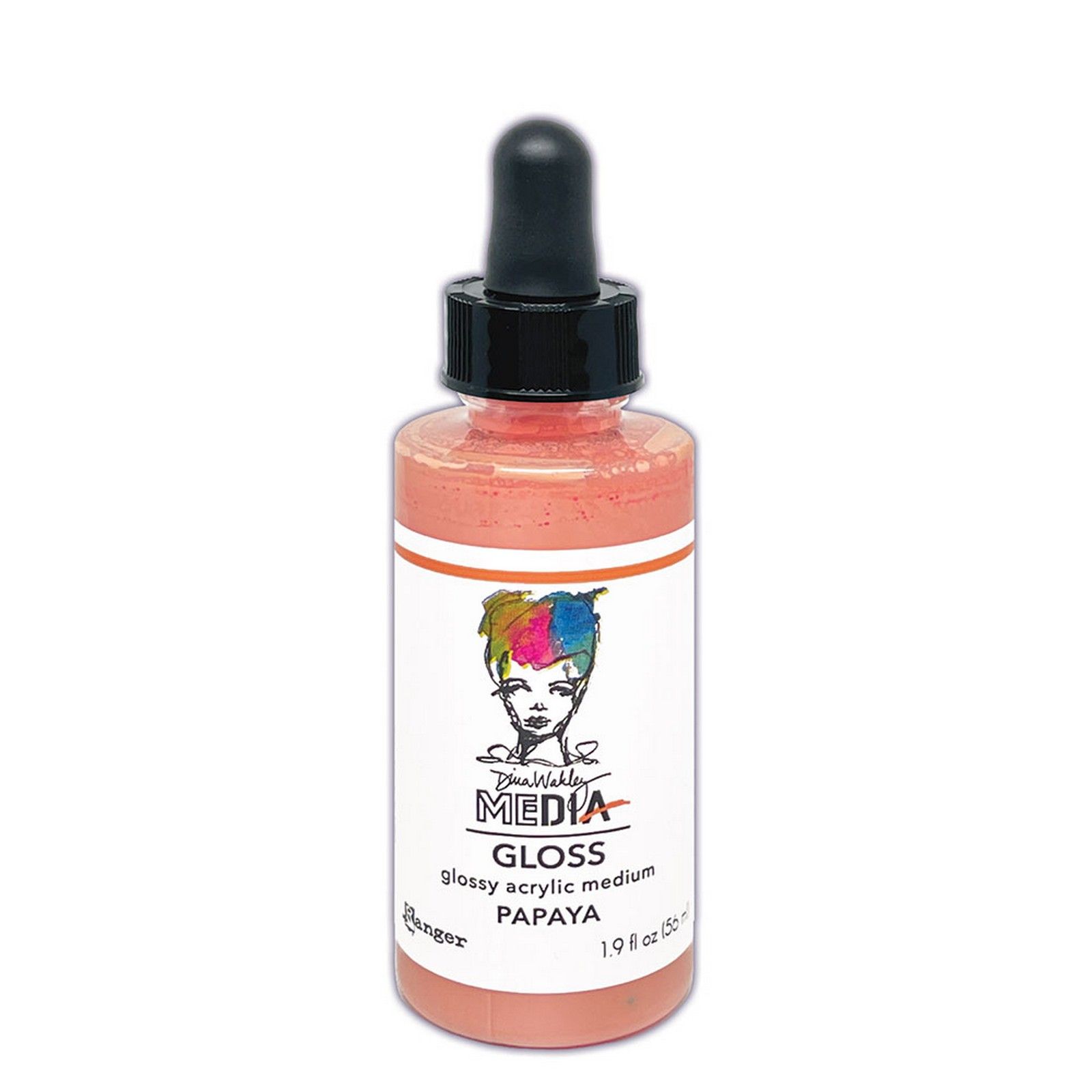 Ranger • Dina Wakley Media Gloss Dropper Style Papaya