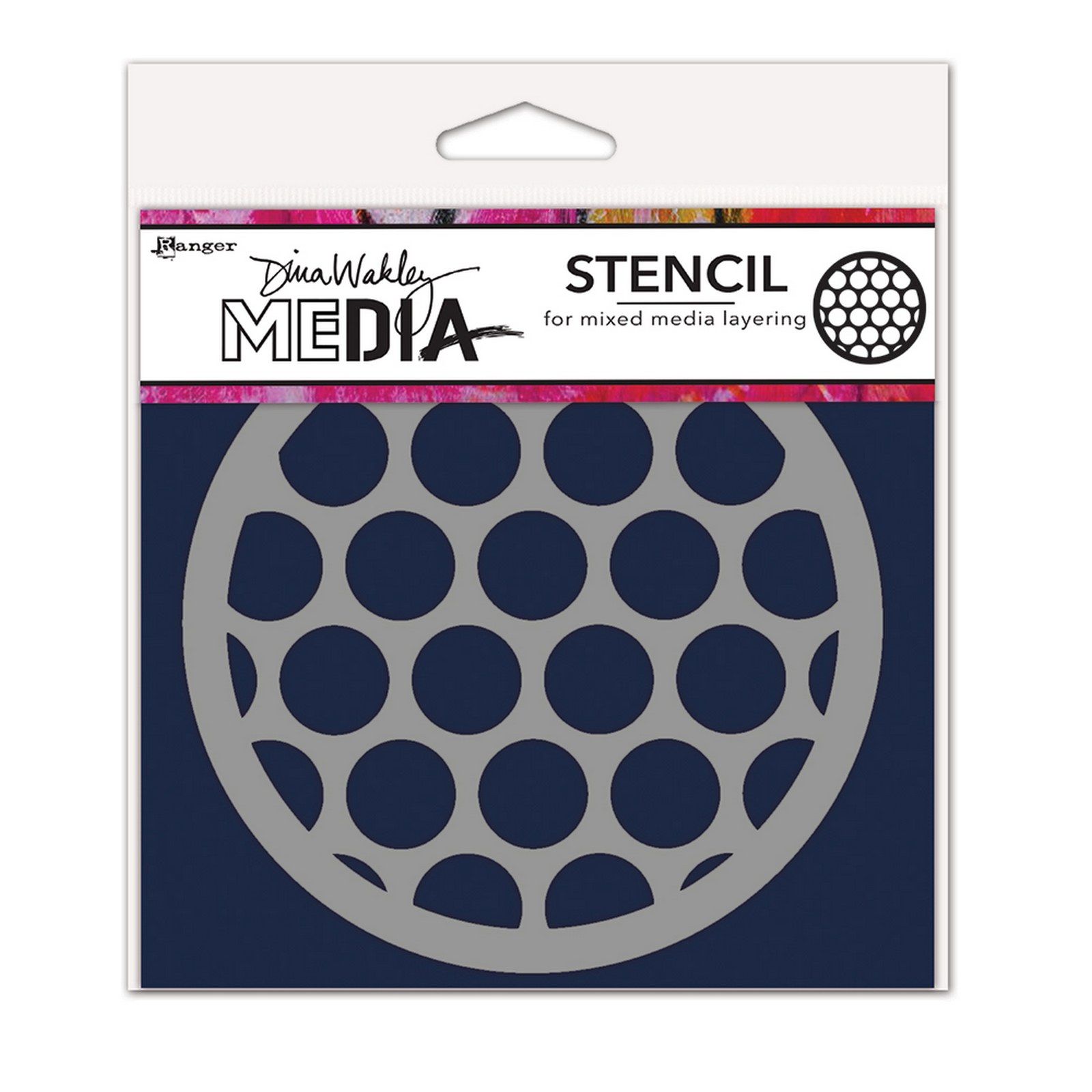 Ranger • MEdia Coaster Stencils Big Circle