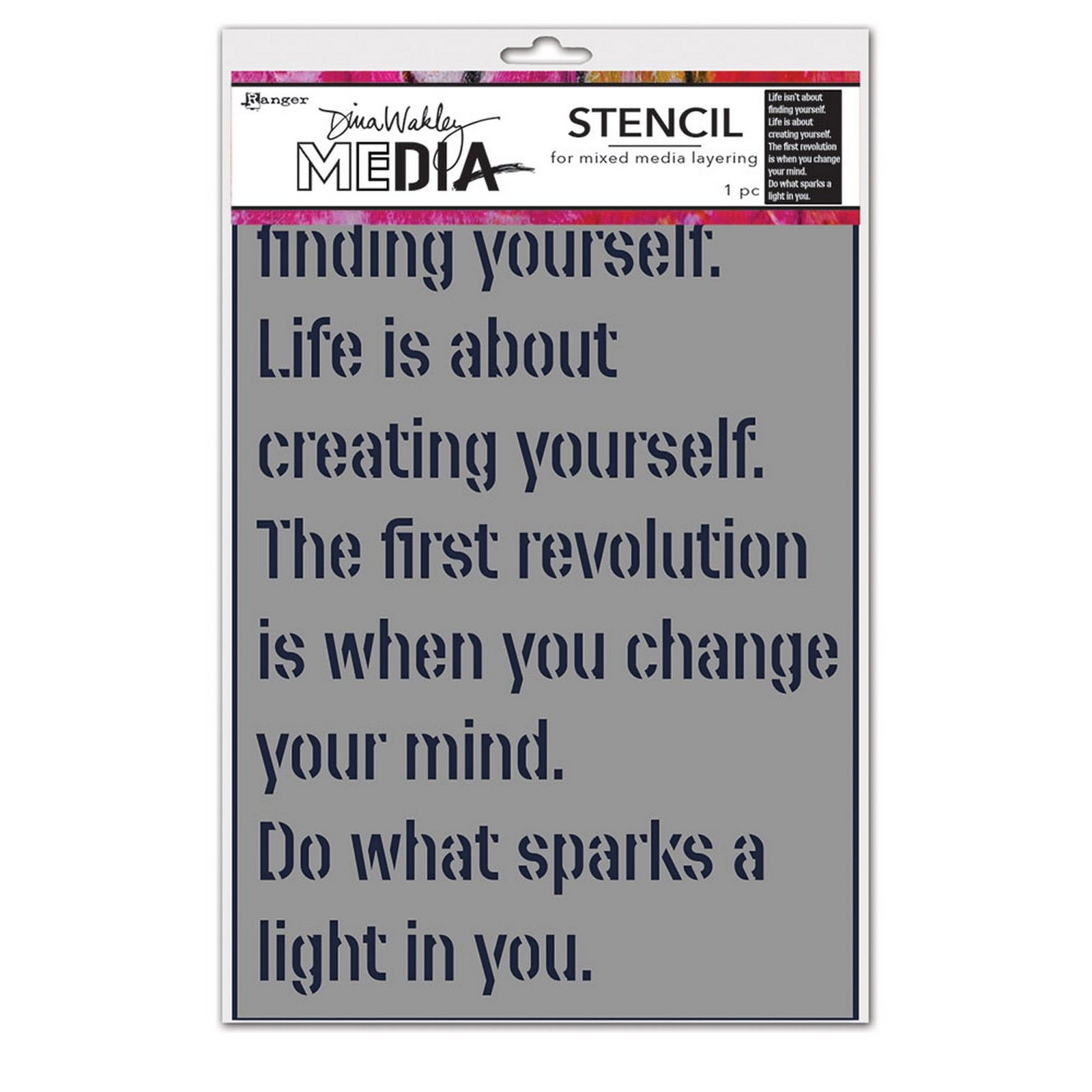 Ranger • Dina Wakley MEdia Stencils Create Yourself