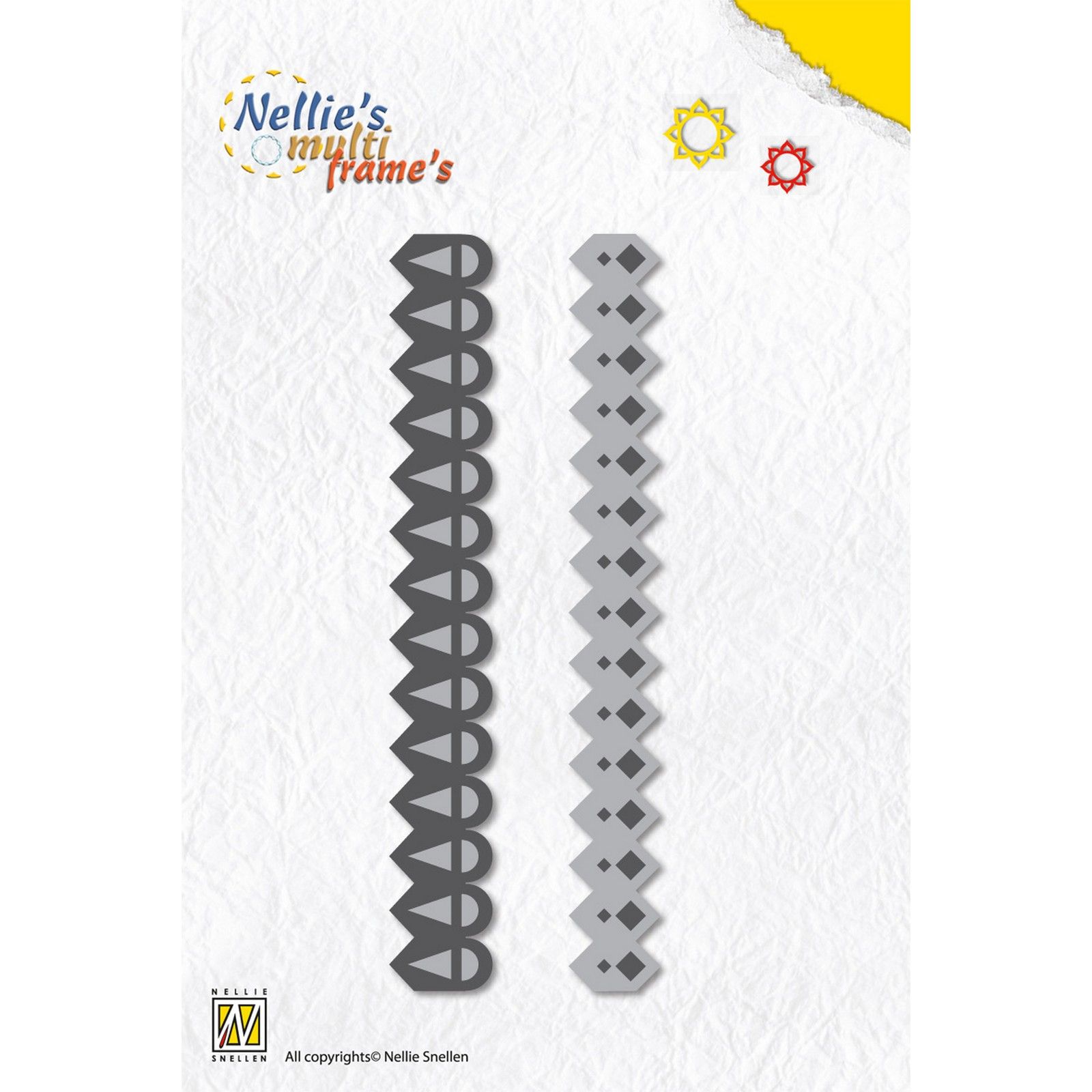 Nellie's Choice • Cutting Die Bord Décoratif 2pcs