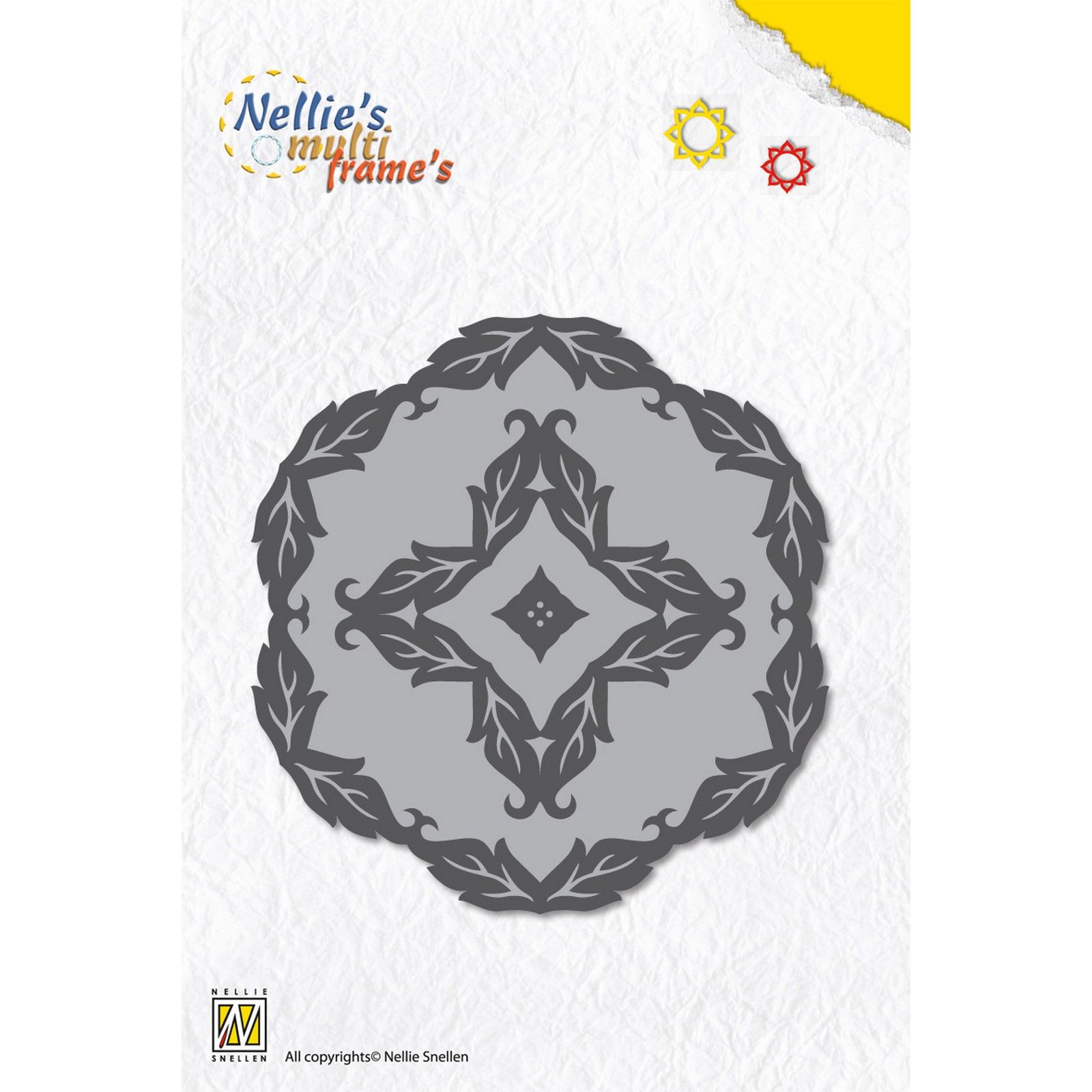 Nellie's Choice • Nellies Multi Frame Die Round Leaves