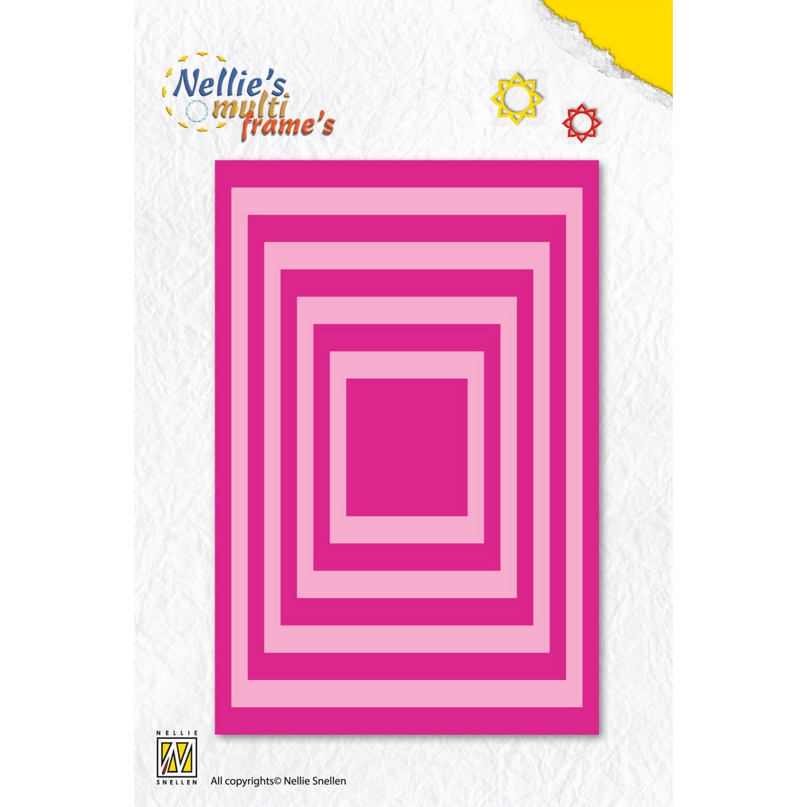 Nellie's Choice • Multi Frame Dies Straight Rectangle