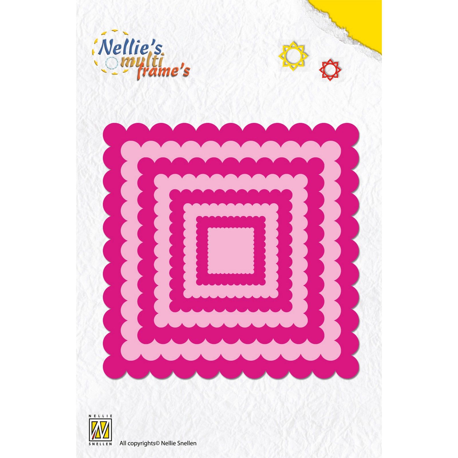 Nellie's Choice • Multi Frame Dies Wavy Square