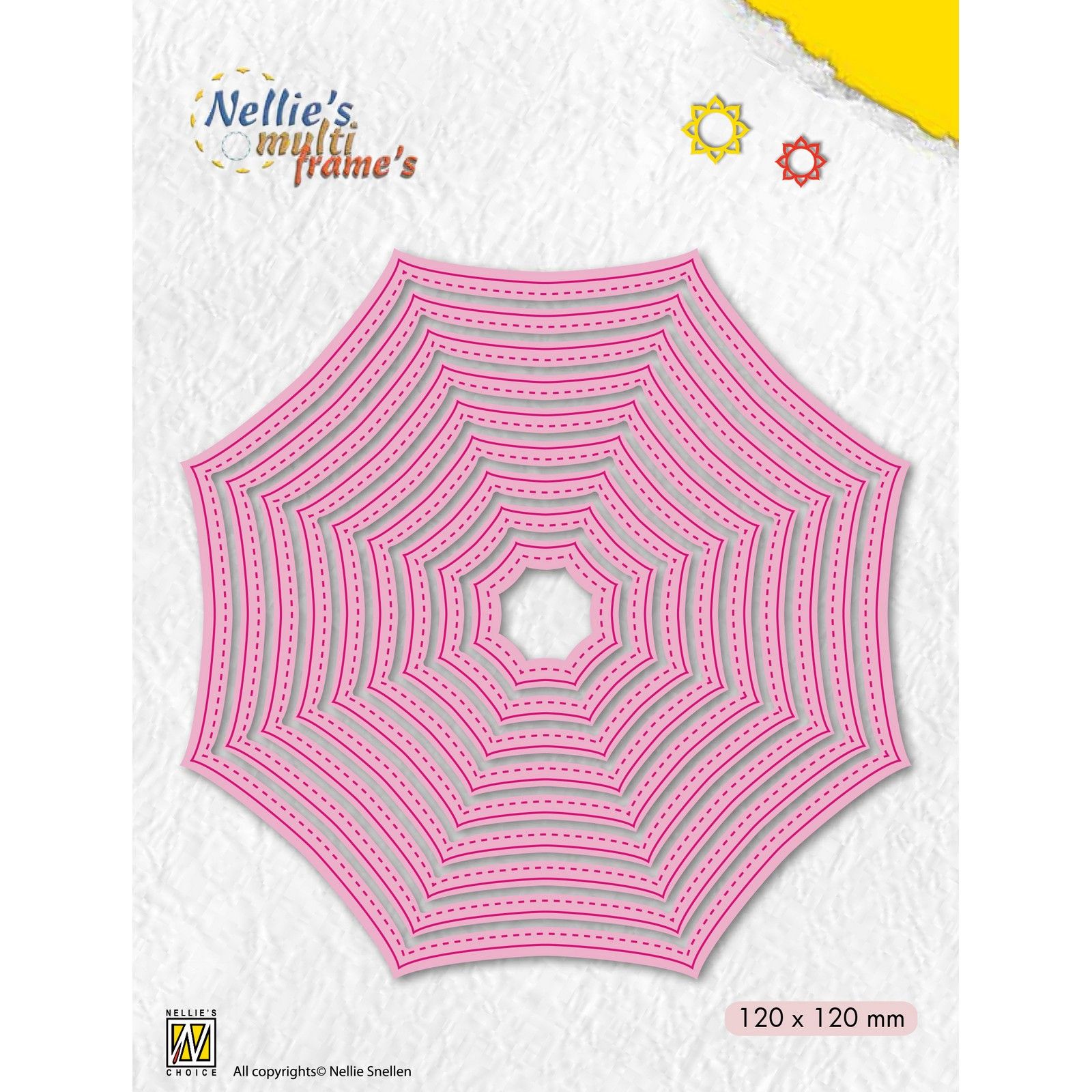 Nellie's Choice • Multi Frame Dies Octagon (Spiderweb)