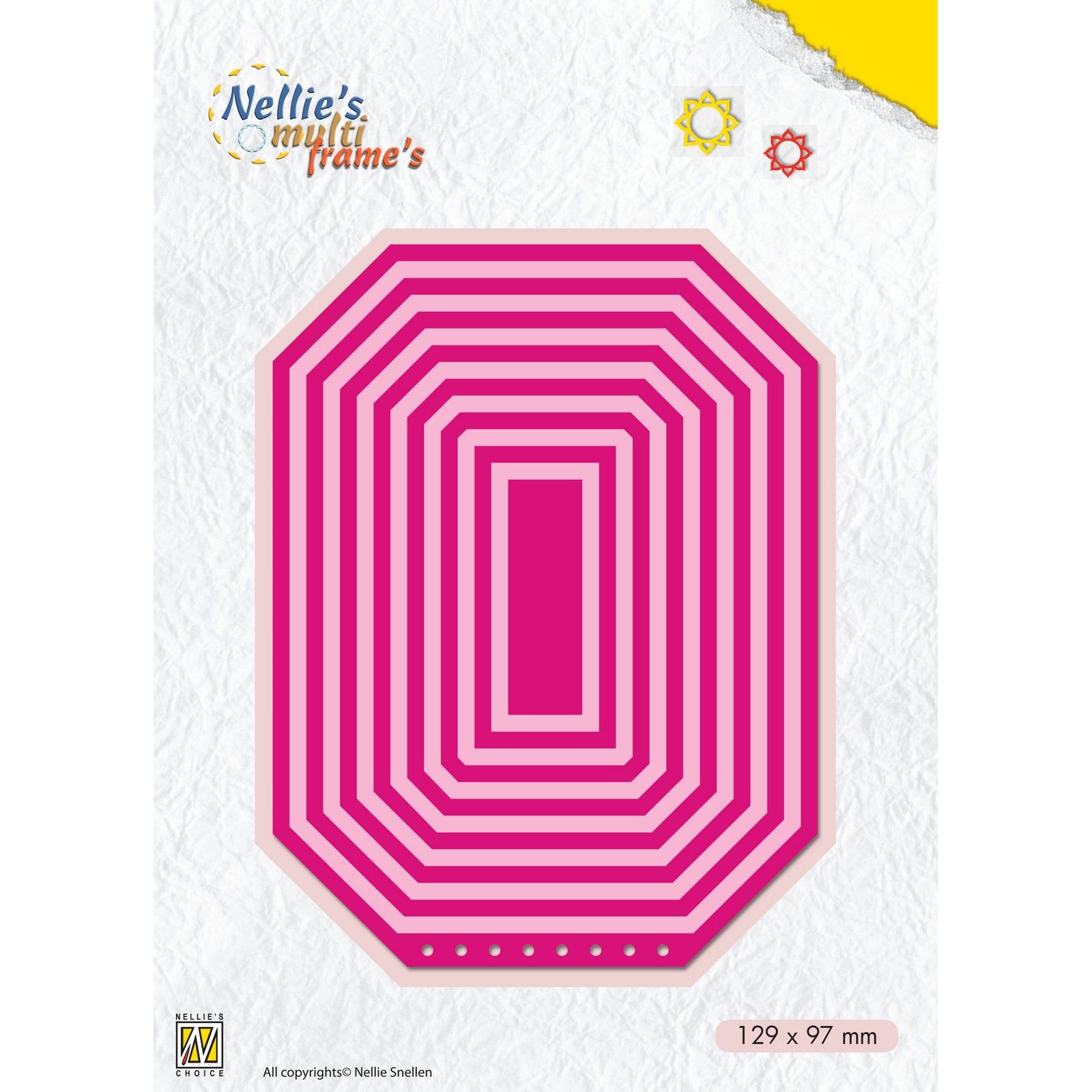 Nellie's Choice • Multi Frame Dies Booklet: Rectangle