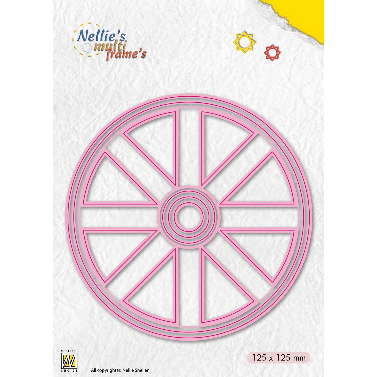 Nellie's Choice • Multi Frame Die Kaleidoscope Wheel