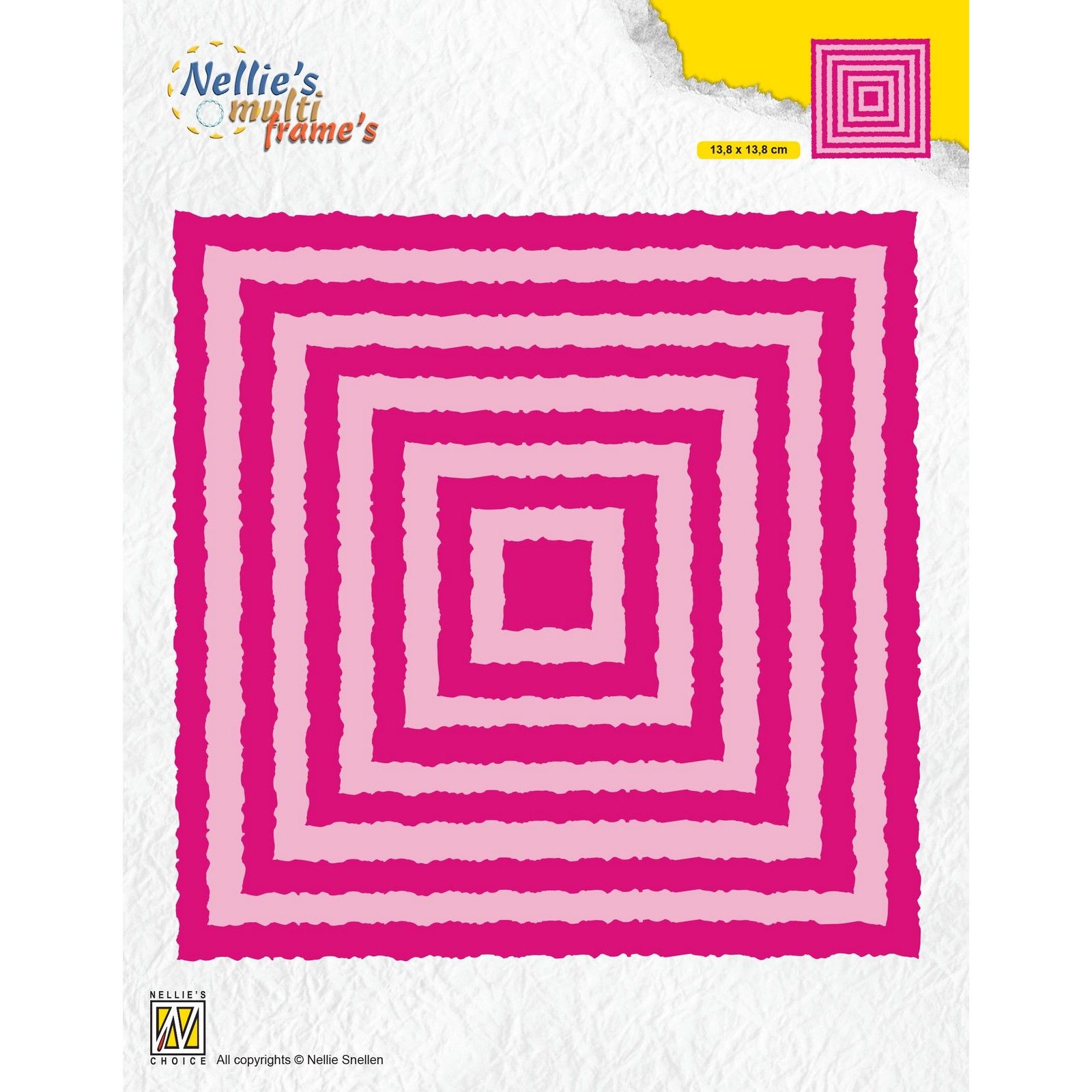 Nellie's Choice • Multi Frame Dies Photo Frames Squares