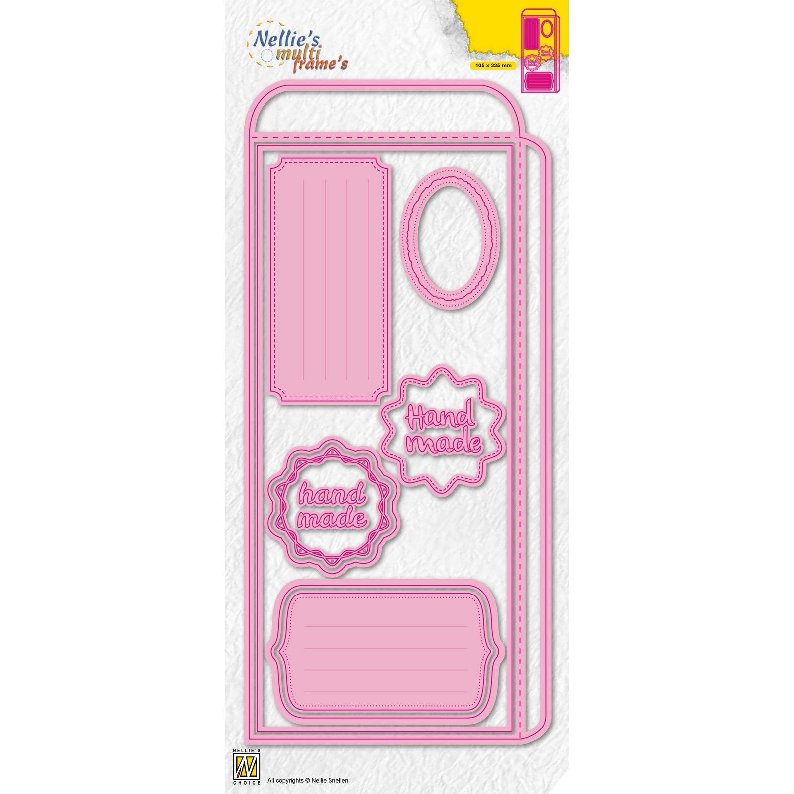 Nellie's Choice • Multi Frame Die Enveloppe 11pcs