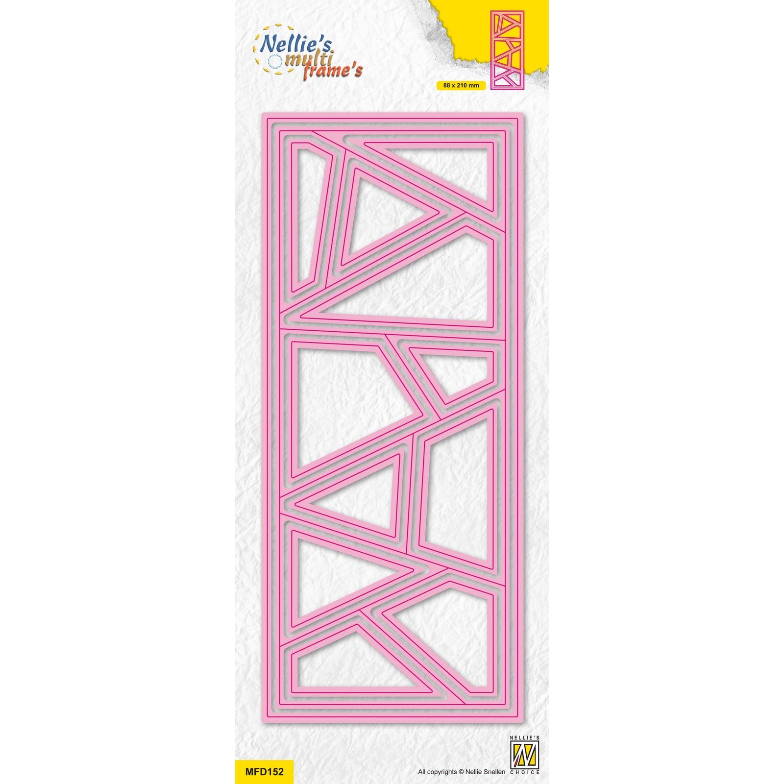 Nellie's Choice • Multi Frame Dies Forme Geometriche Quiltate 13pz