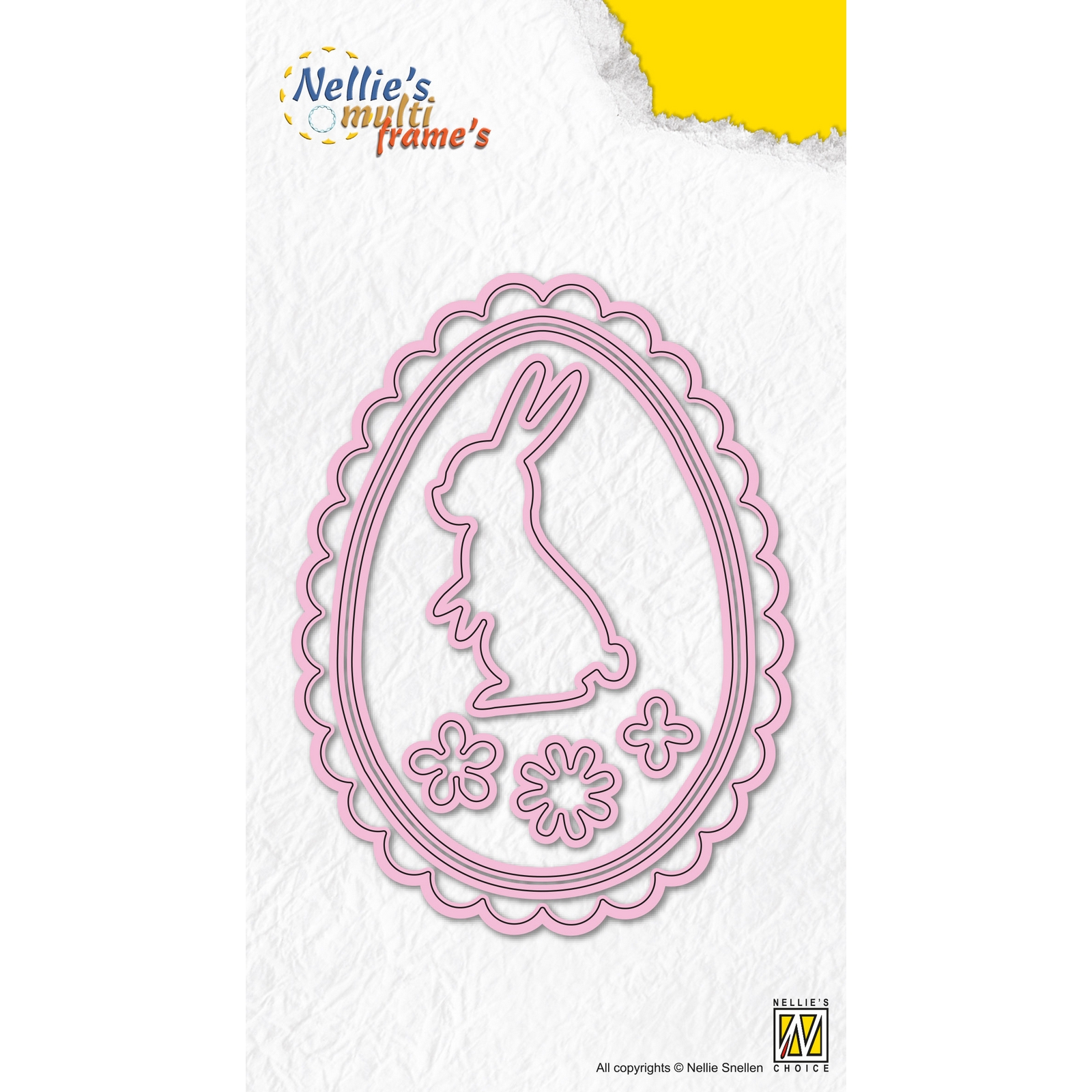 Nellie's Choice • Shape Dies Conejo de Pascua 7uds