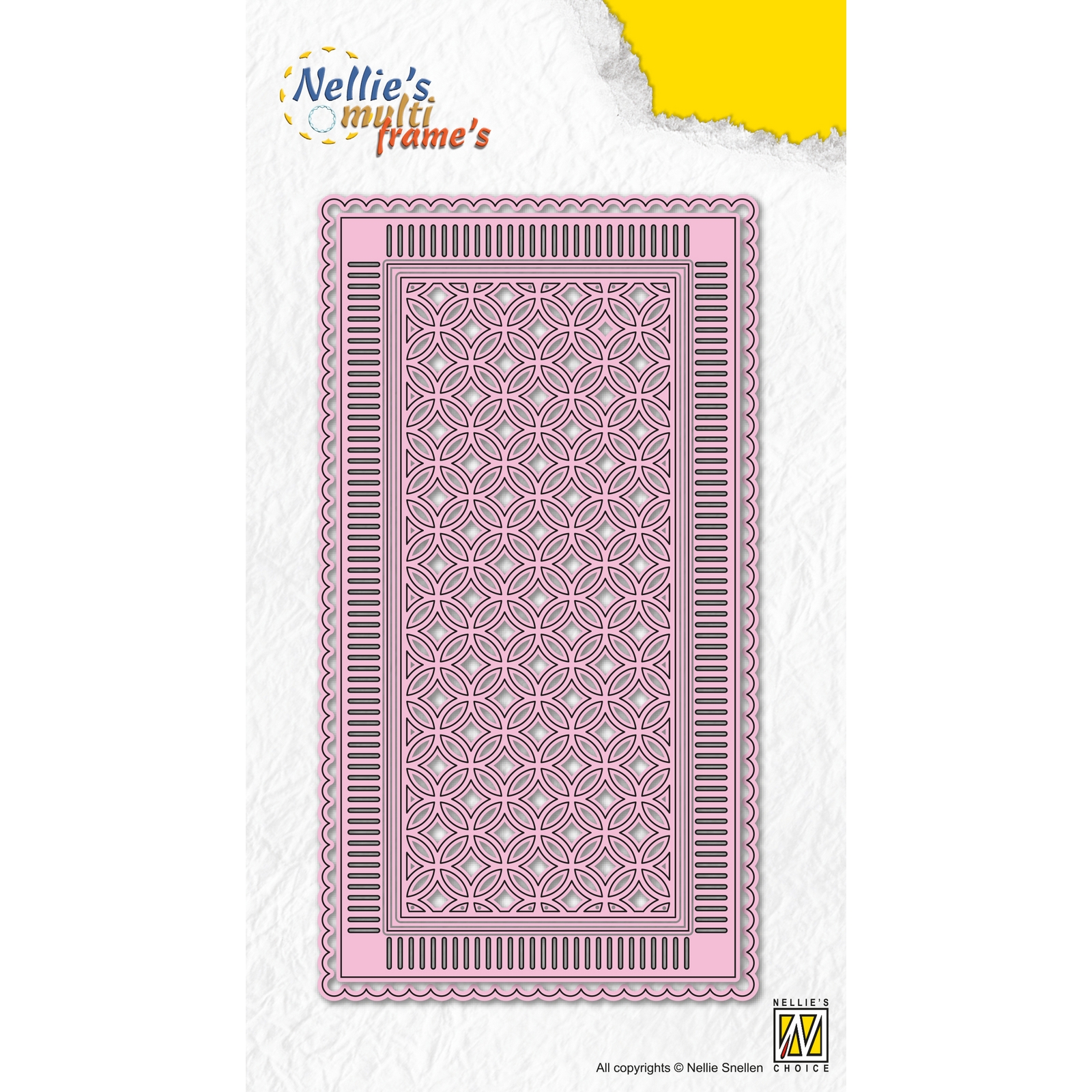 Nellie's Choice • Multi Frame Dies Rectangle Vitrail 5pcs