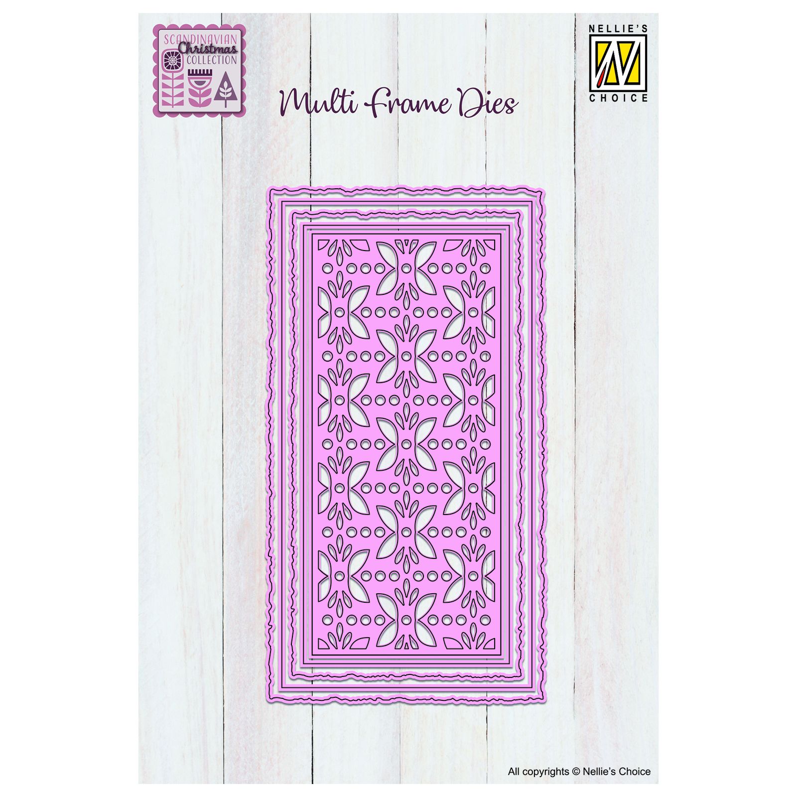 Nellie's Choice • Multi Frame Die Mini Slim Line Die Stars