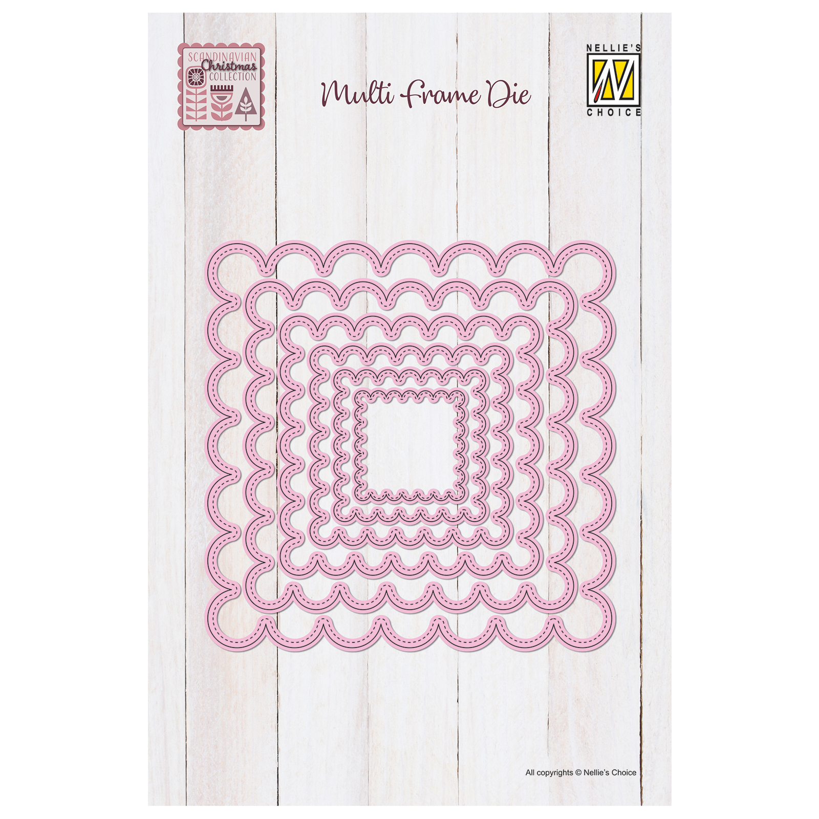 Nellie's Choice • MFD Scalloped Square