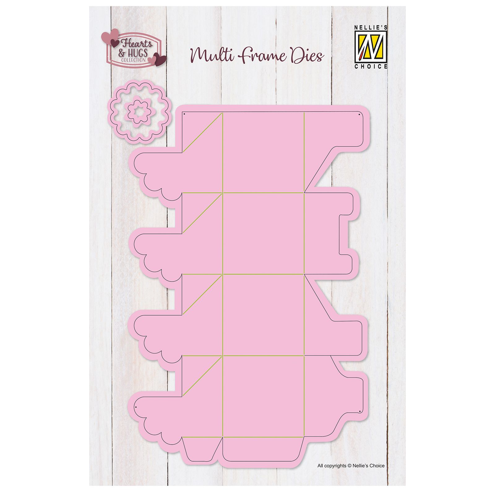 Nellie's Choice • Multi Functional Die Box with Flower