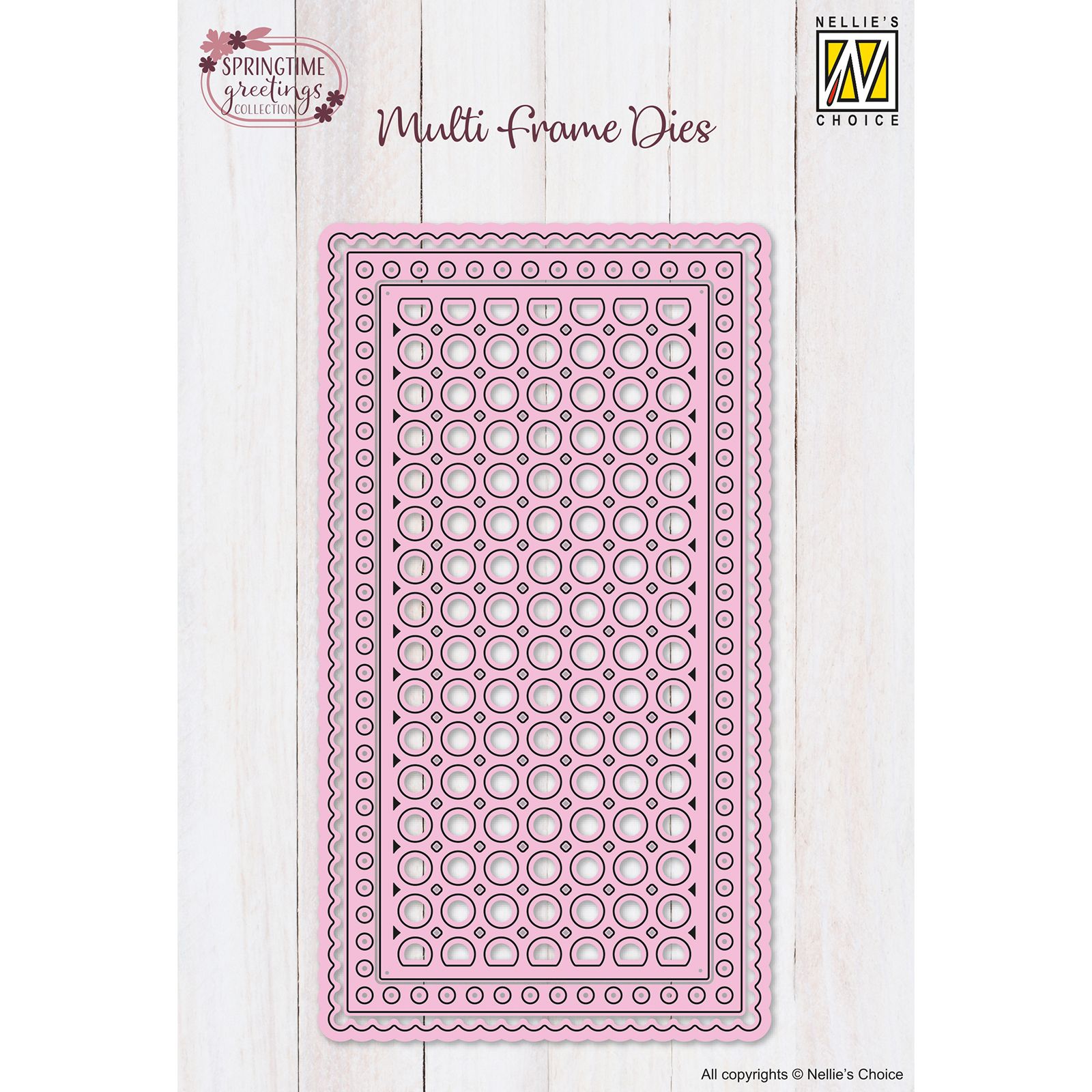 Nellie's Choice • Multi Frames Dies Circles 3pcs