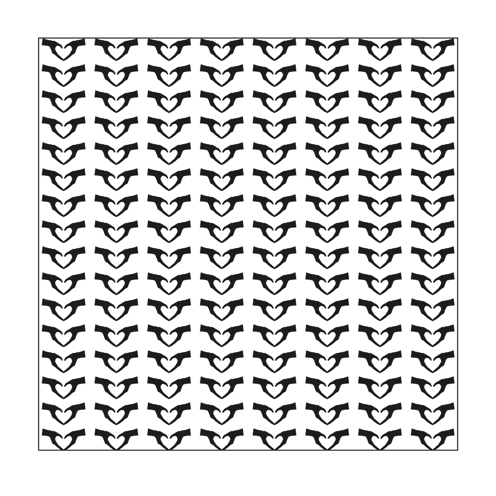 Mundart Stempel • Stencil handen