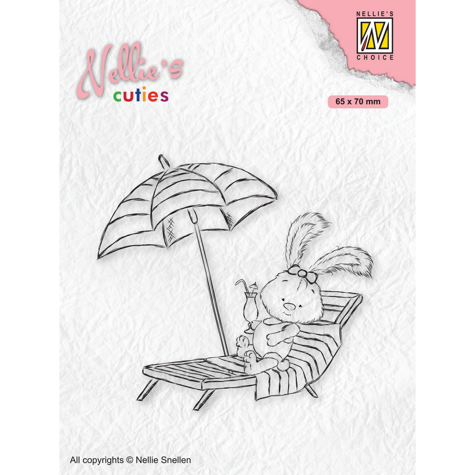 Nellie's Choice • Nellie's Cuties Clear Stamps Lena On Holidays