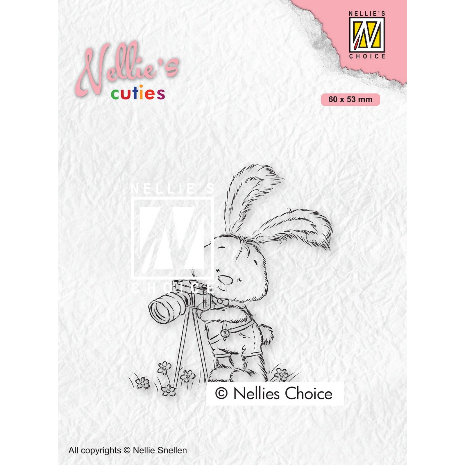 Nellie's Choice • Nellie's Cuties Clear Stamp Lars The Photographer