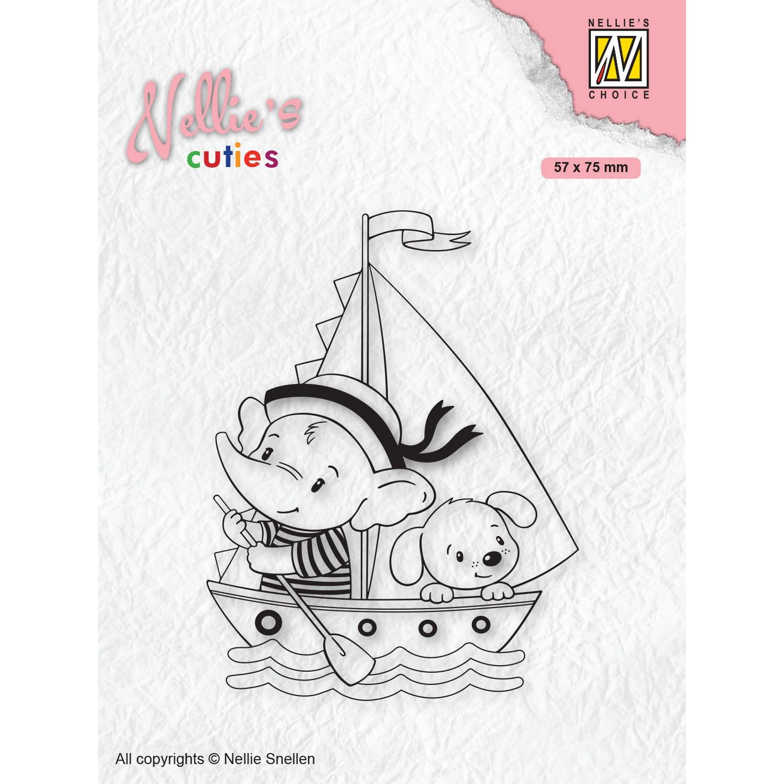 Nellie's Choice • Nellie's Cuties Clear Stempels Young Sailors