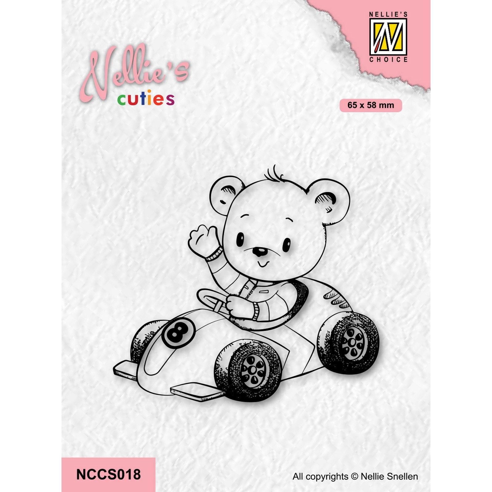 Nellie's Choice • Nellie's Cuties Clear Stempels Young Driver