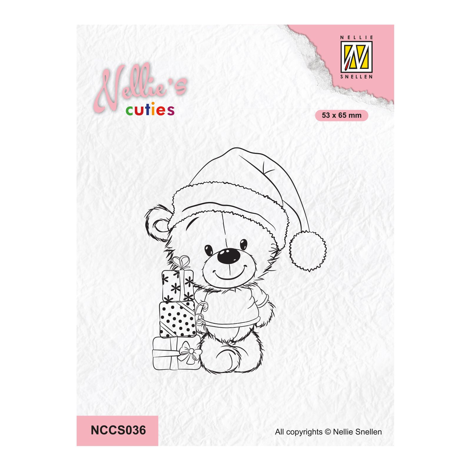 Nellie's Choice • Nellie's Cuties Clear Stamp Present for You