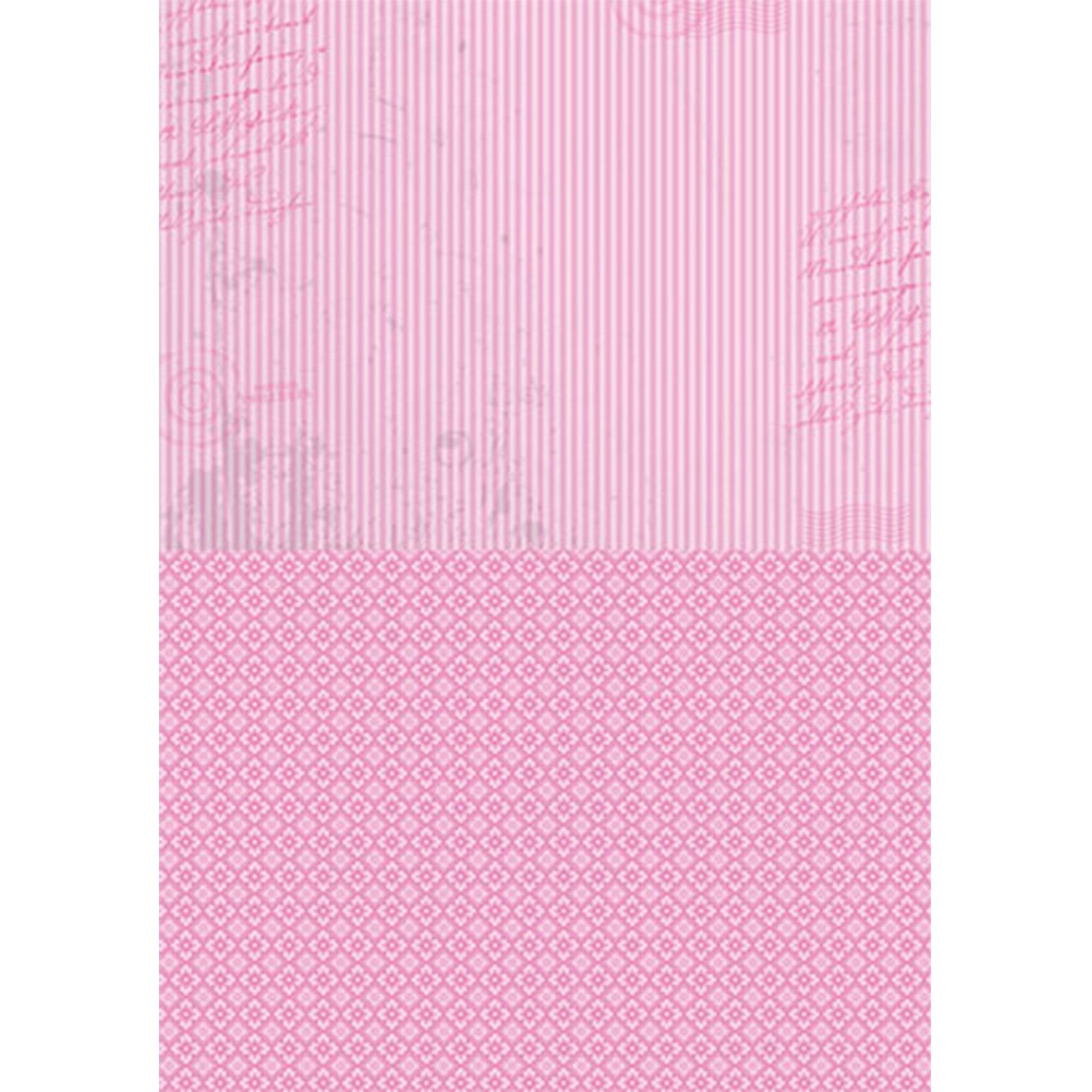 Nellie's Choice • Feuille de découpage Pink Stripes