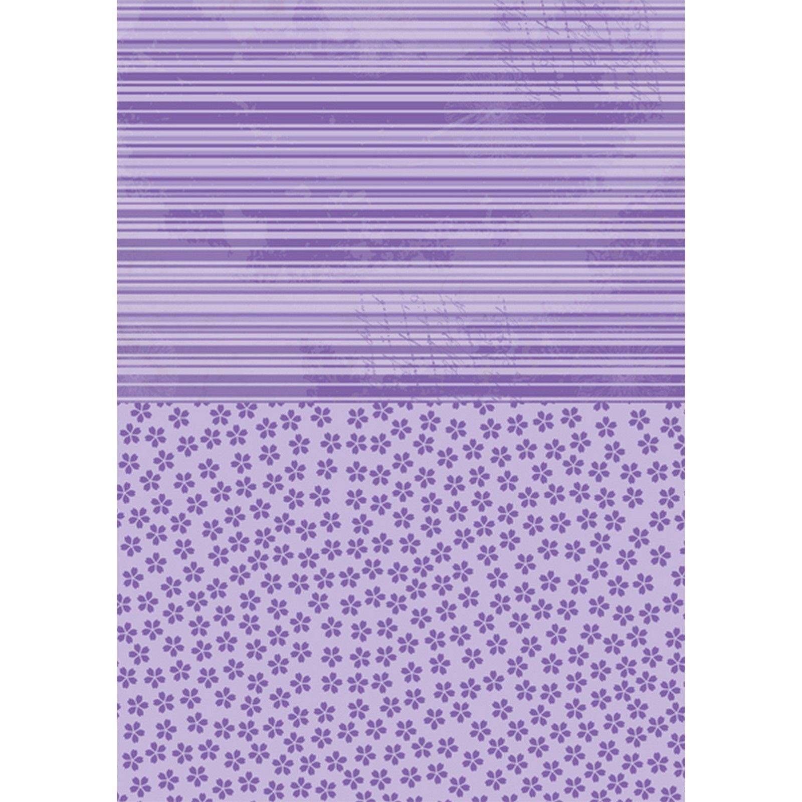 Nellie's Choice • Cutting Sheet Purple Flowers