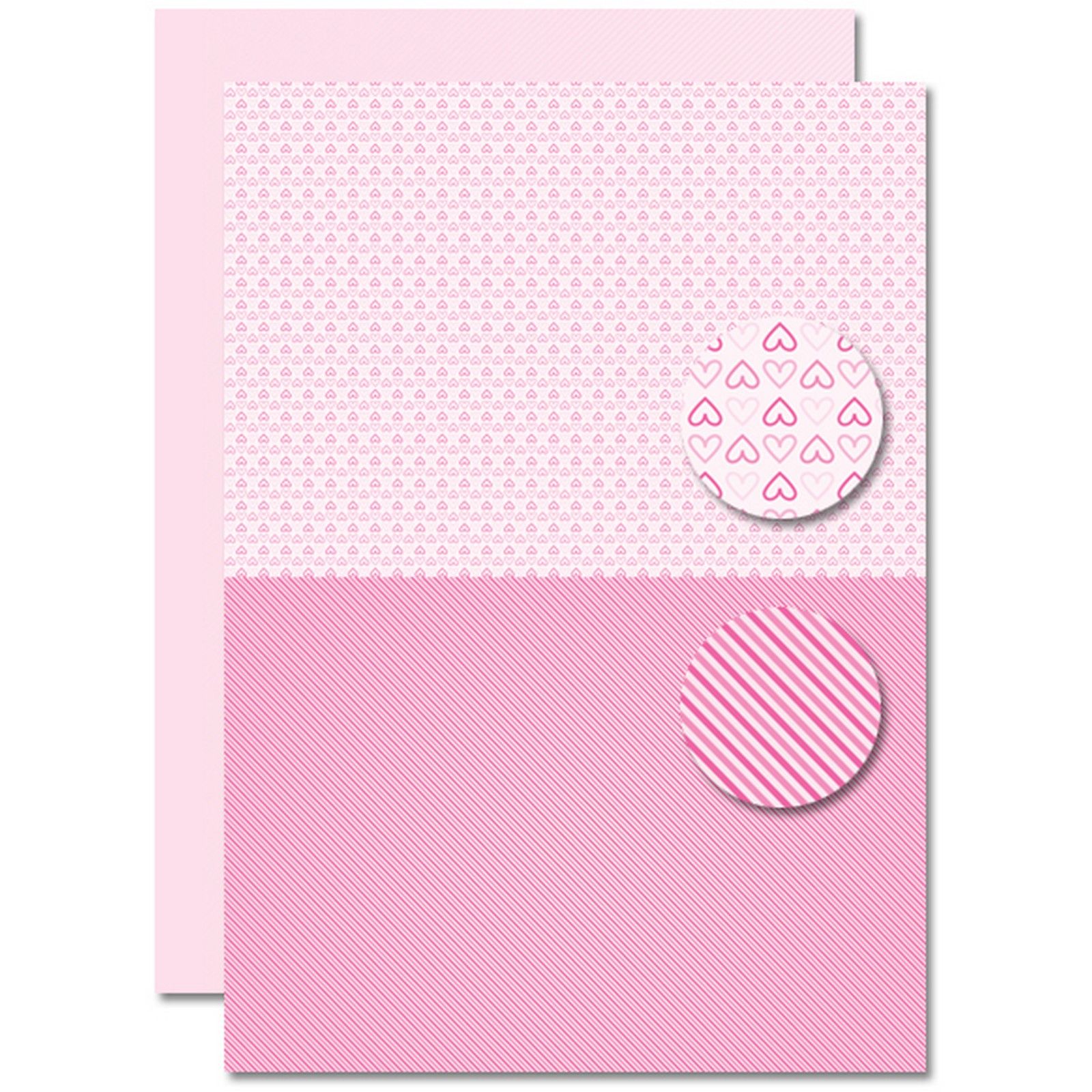 Nellie's Choice • Cutting Sheet Babygirl Hearts