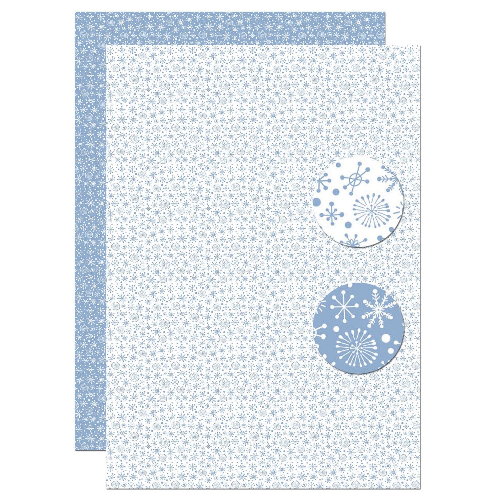 Nellie's Choice • Feuille de découpage Snowflakes