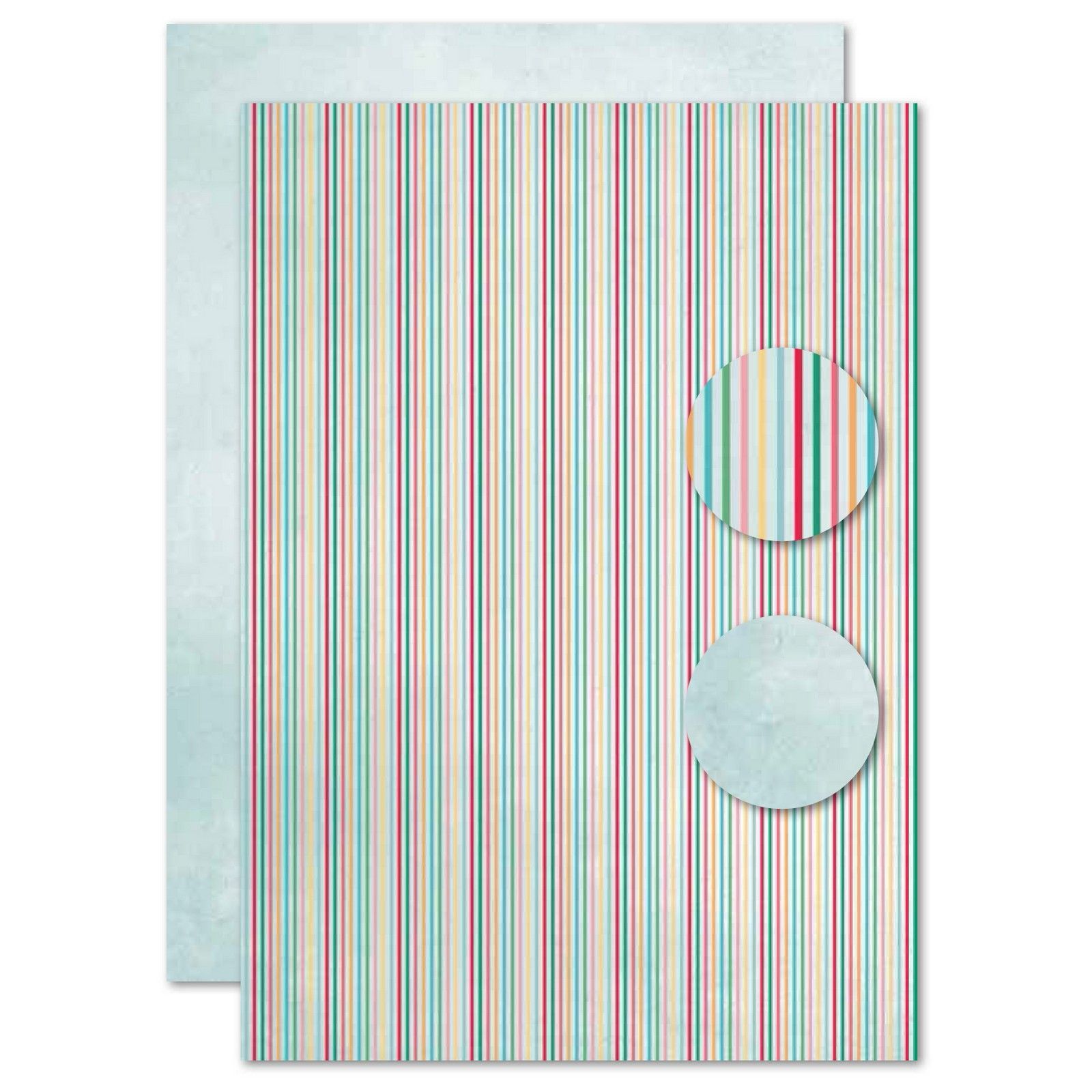 Nellie's Choice • Cutting Sheet Colpured Stripes