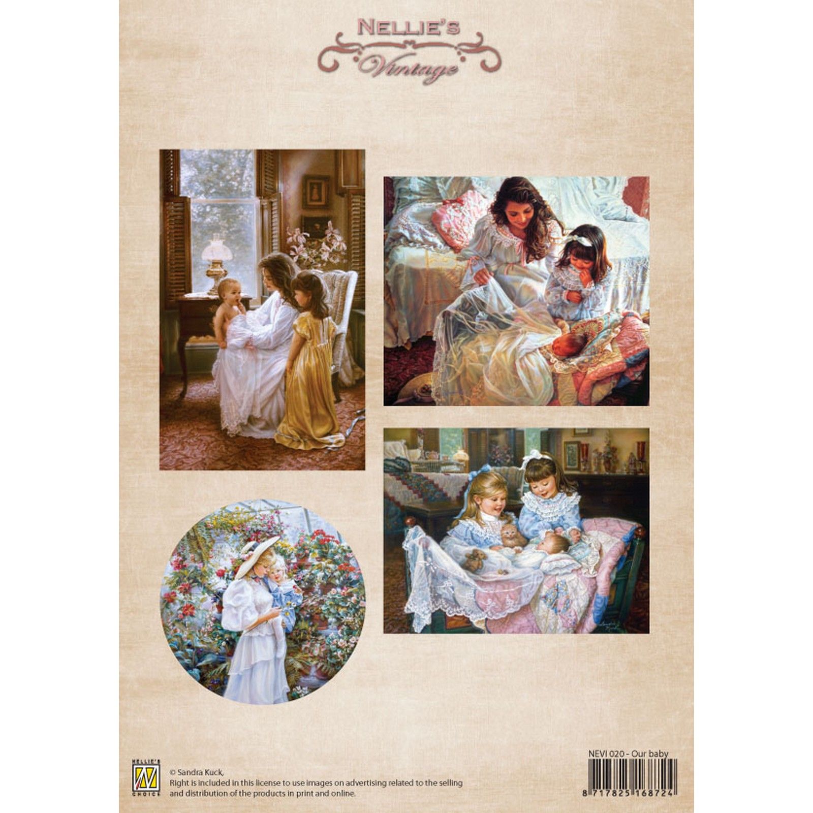 Nellie's Choice • Schneideblatt Vintage Baby