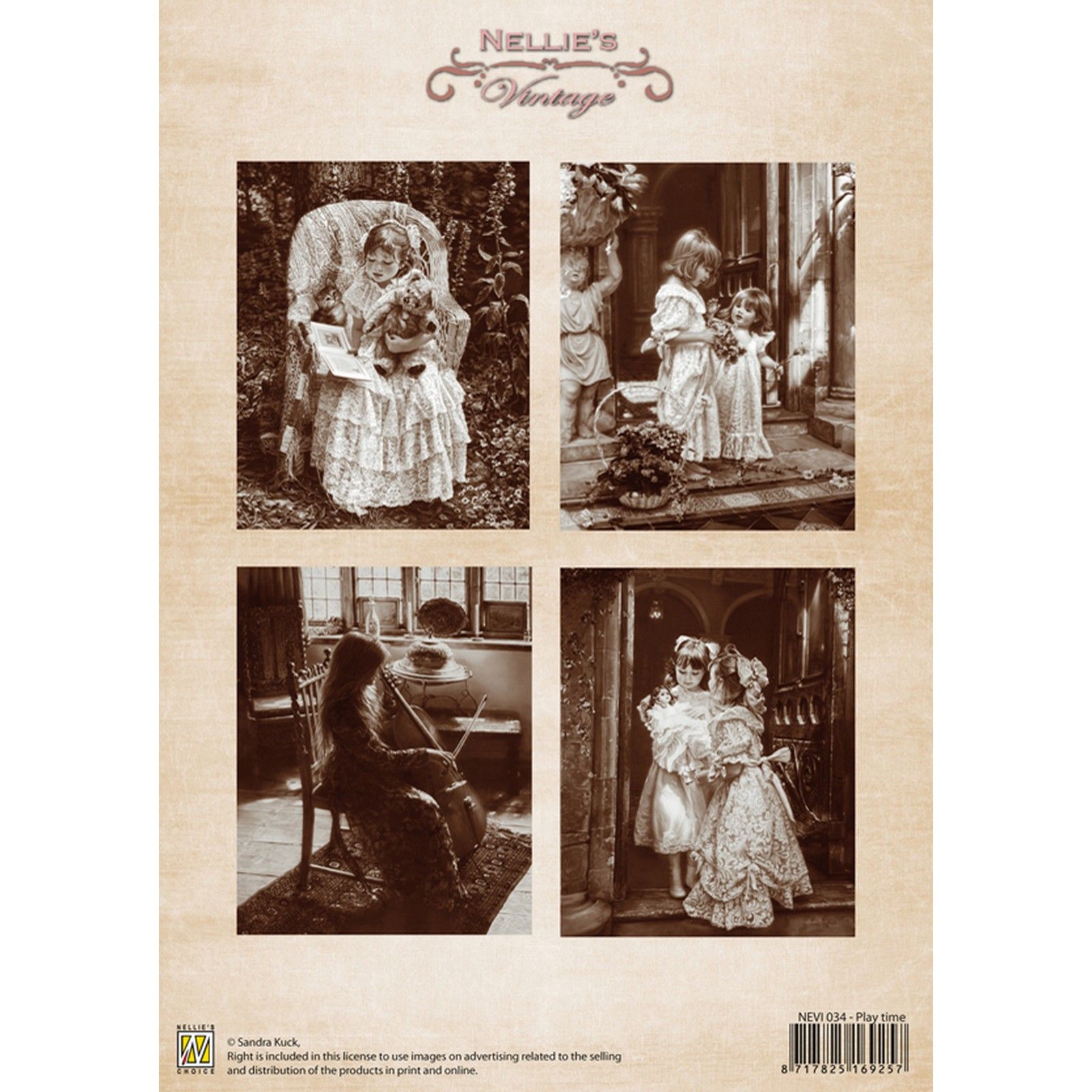 Nellie's Choice • Schneideblatt Vintage Play Time