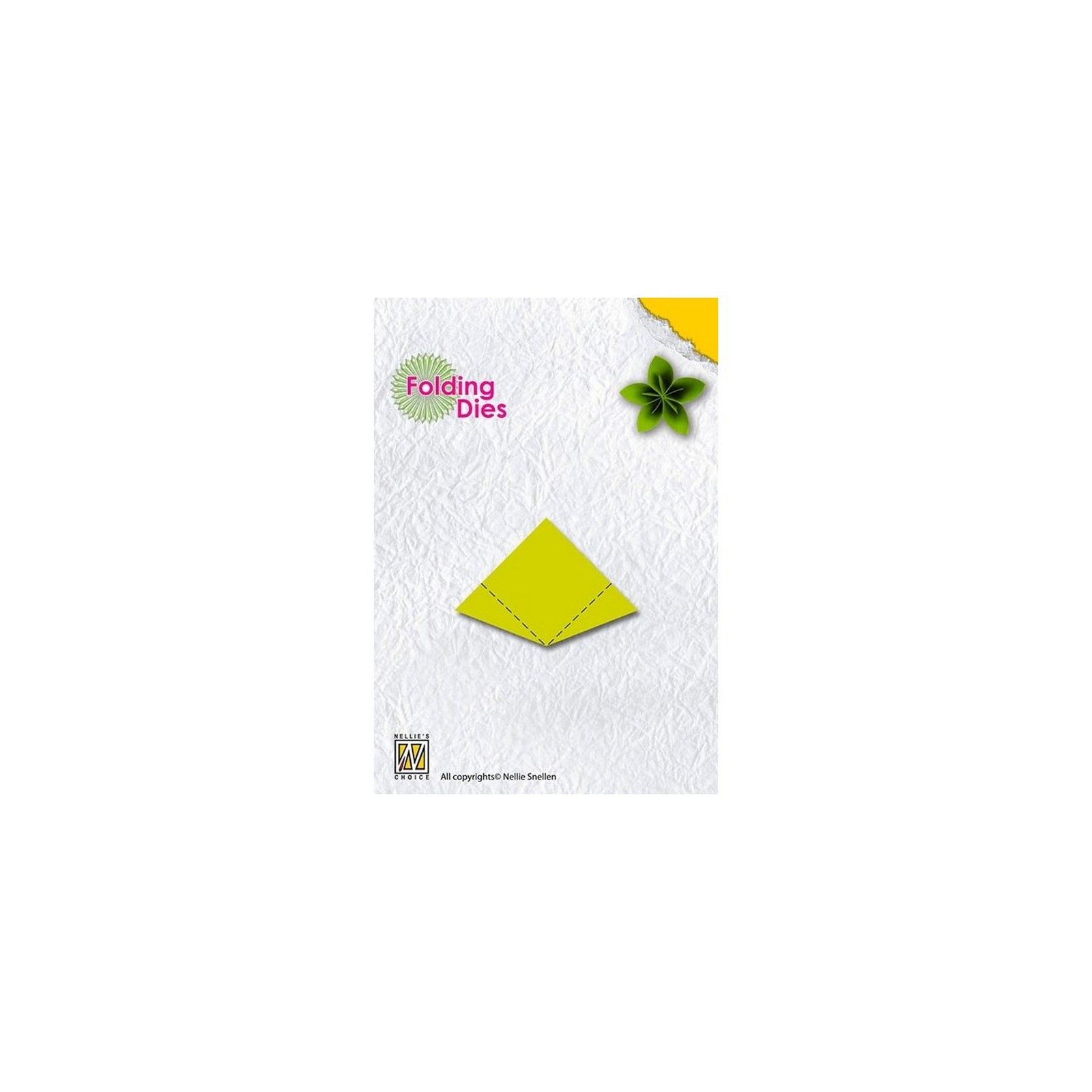 Nellie's Choice • Rosette Folding Die Small Flower