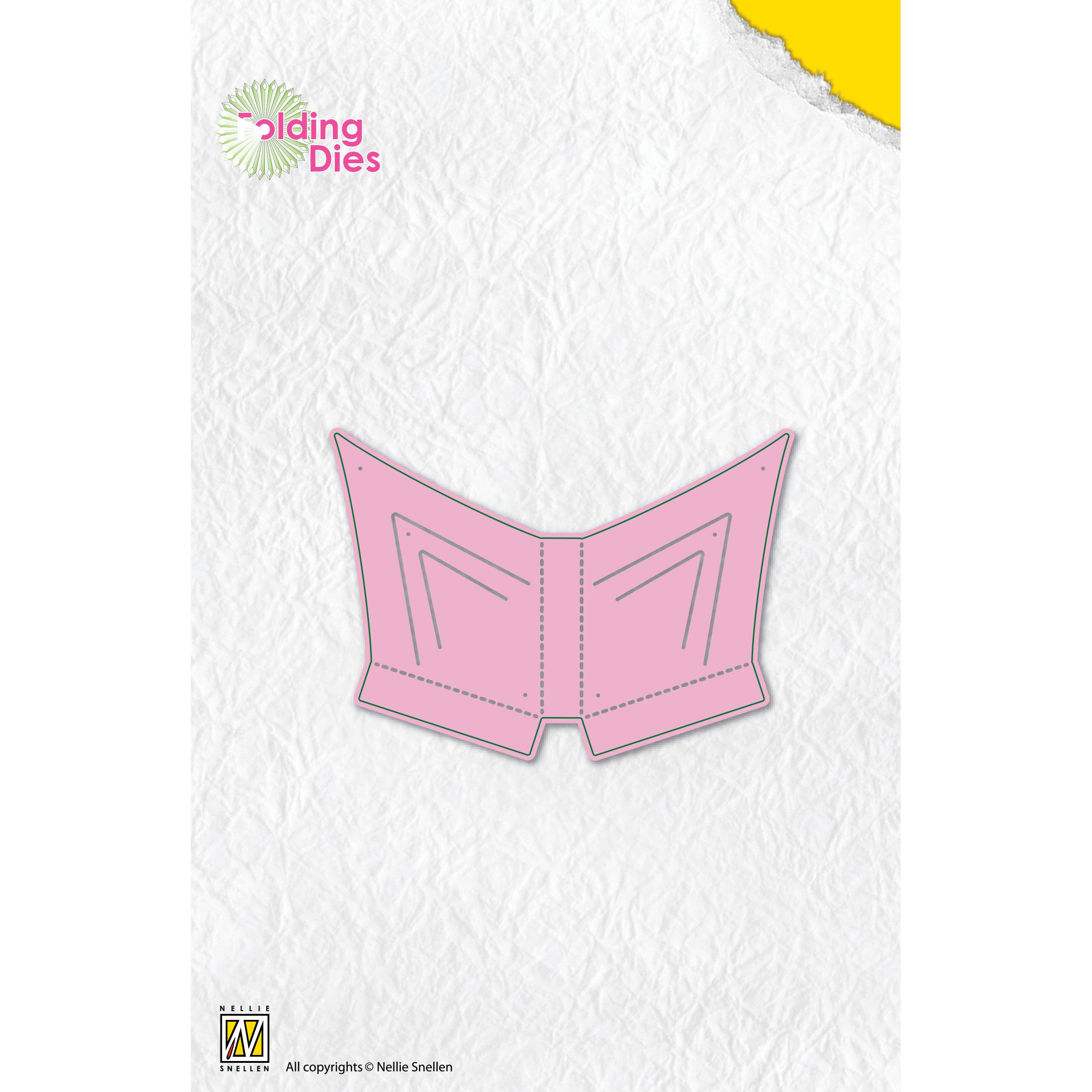 Nellie's Choice • Folding Die Navidad Estrella 4,2x3,2cm