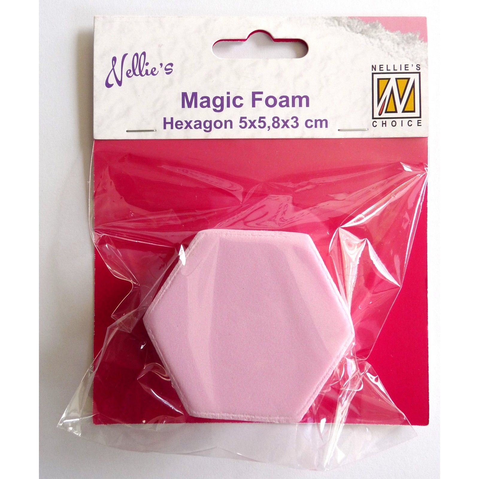 Nellie's Choice • Nellie's Choice Magic Foam Block Hexagon