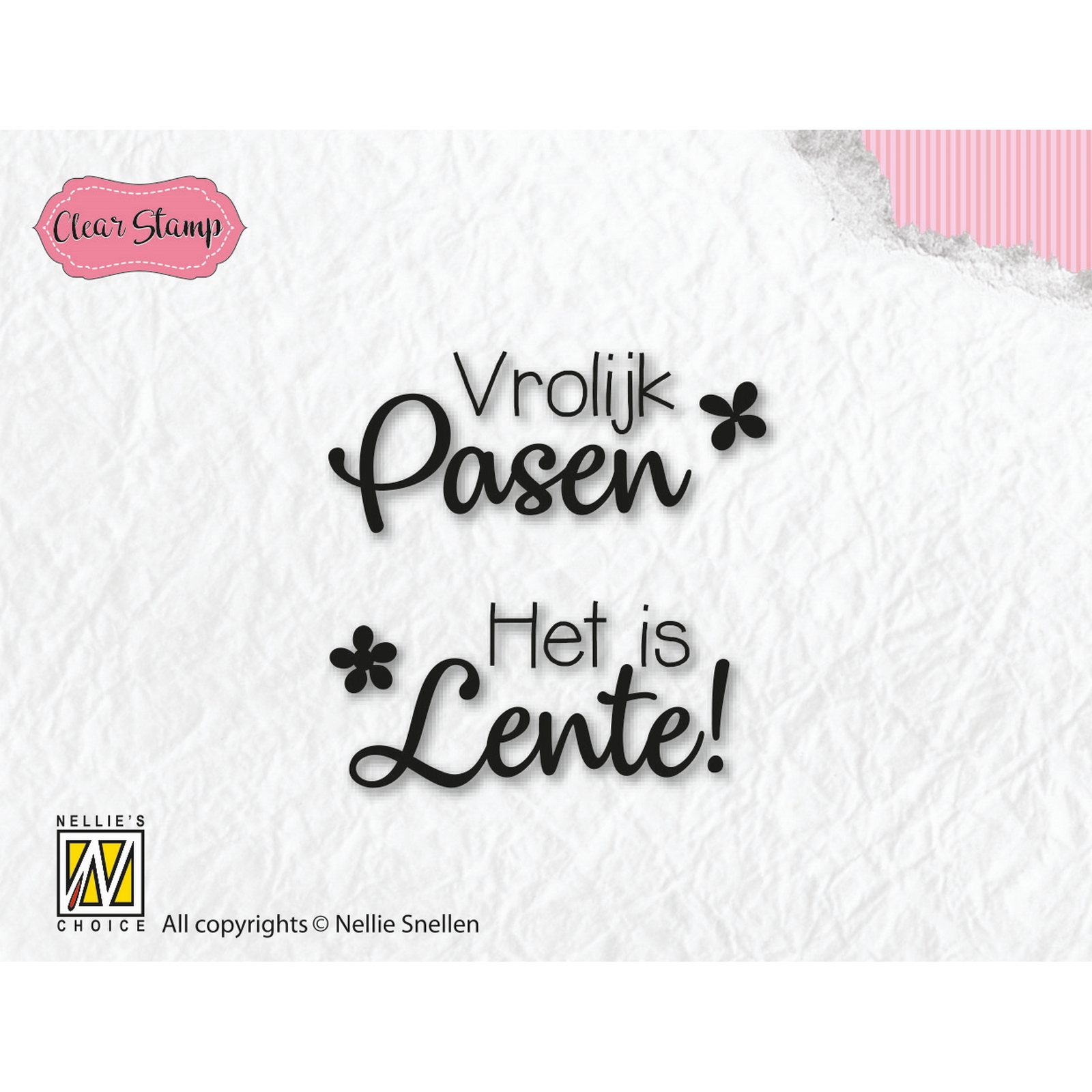 Nellie's Choice • Clear Stamp Pasen en Lente