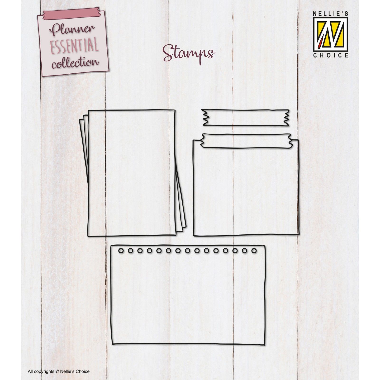 Nellie's Choice • Clear Stamps Checklists 4st.