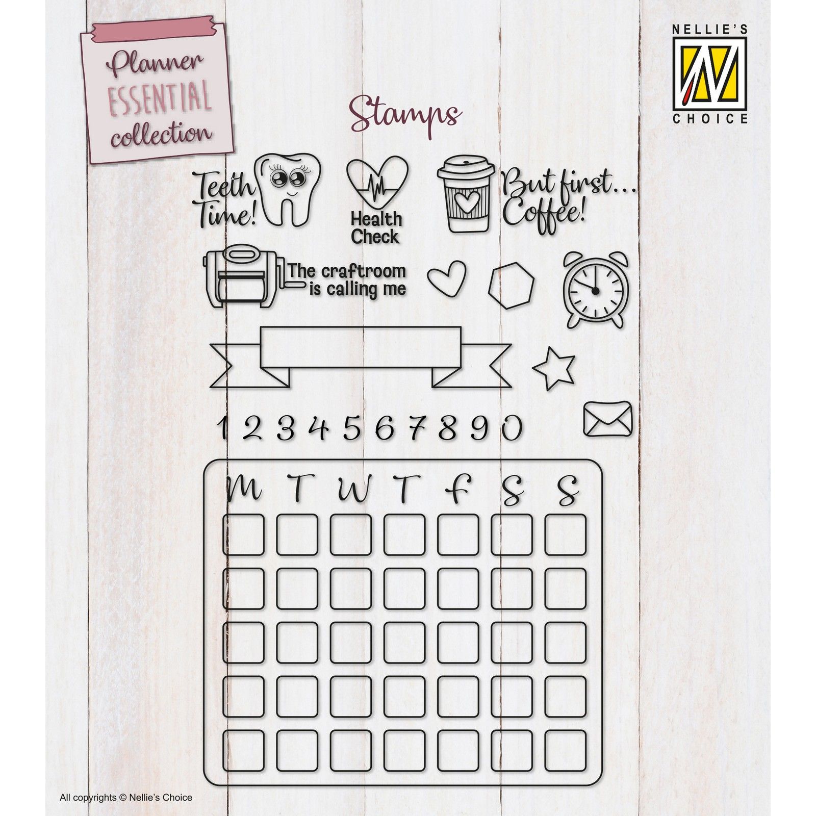 Nellie's Choice • Clear Stamps Plan It