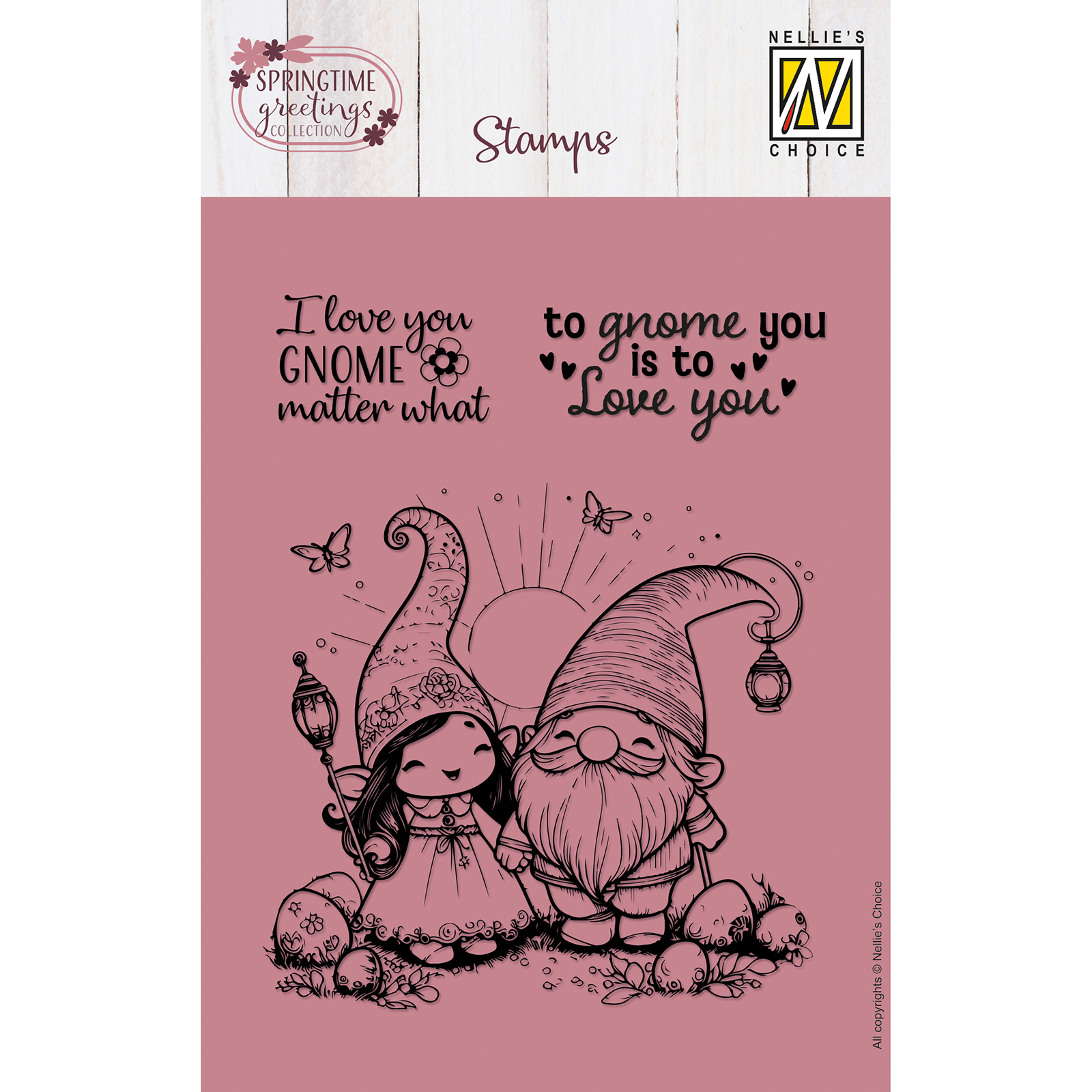 Nellie's Choice • Clear Stamp Set Gnome & Elf