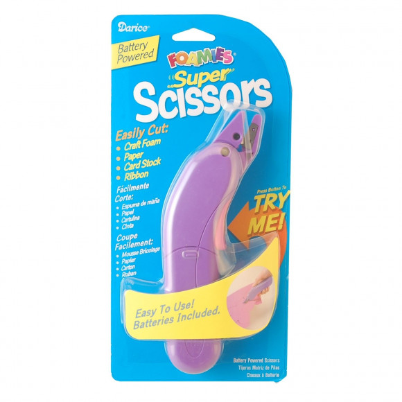 Darice • Scissors super with battery