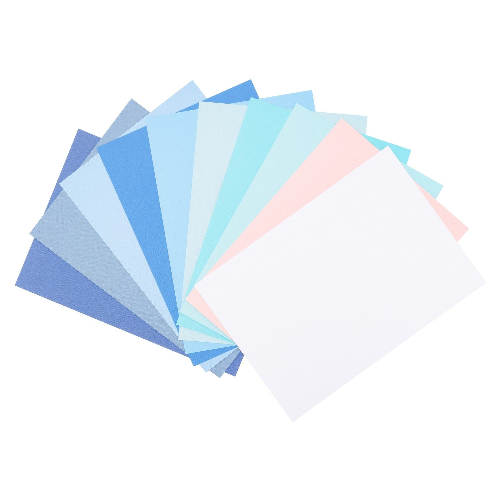 Nienke Vletter • Cardstock Papier 216g Glad & Textuur A4, 40 vellen 10 kleuren