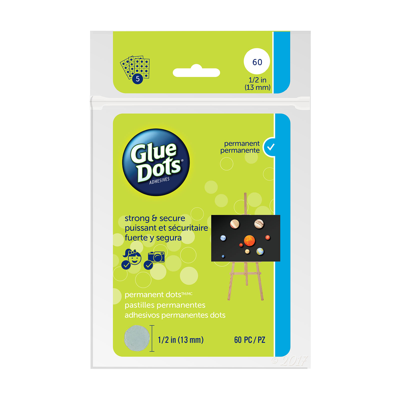 Glue Dots • Permanent Dots Sheets 13mm