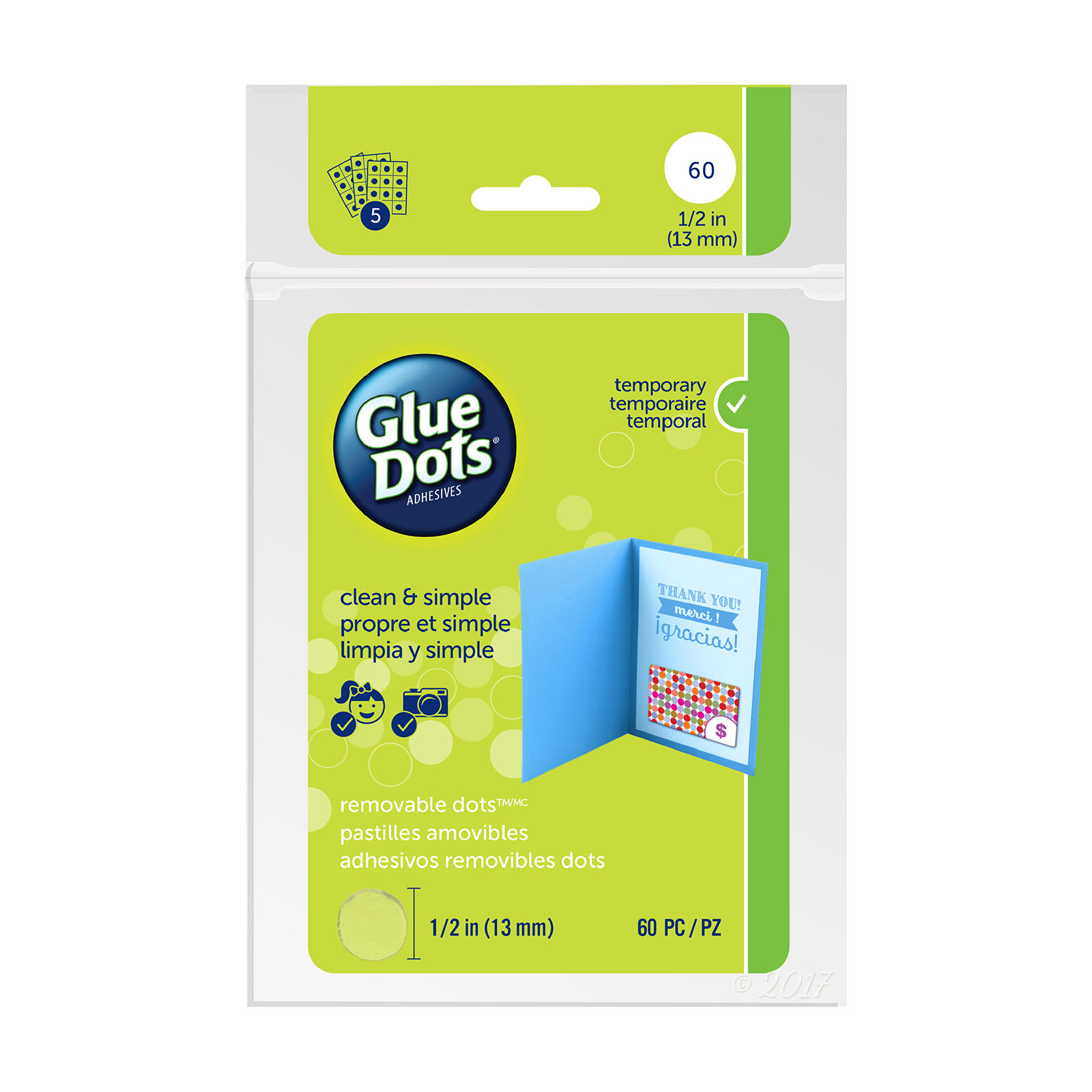 Glue Dots • Removable Dots Sheets 13mm