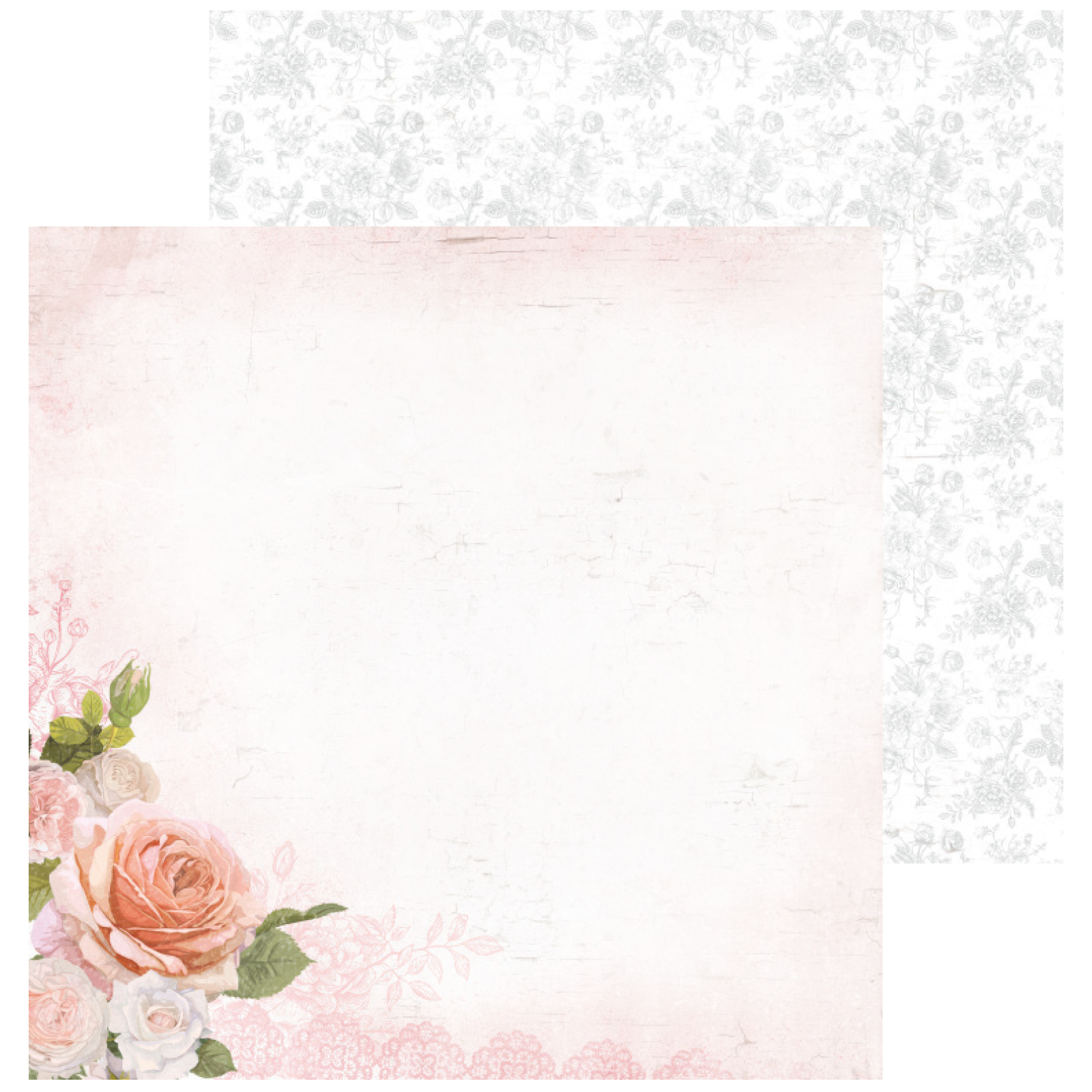 Kaisercraft Cottage Rose FRAGRANT 12X12 Scrapbook Paper Sheet –  Scrapbooksrus