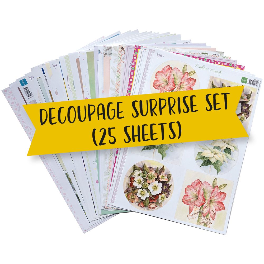 Marianne Design • Feuille de découpe surprise 25 sheets