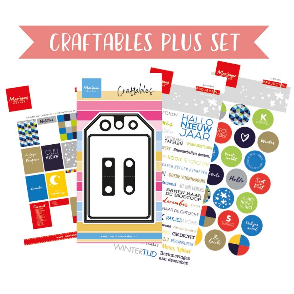 Marianne Design • Product Assorti Craftable plus set